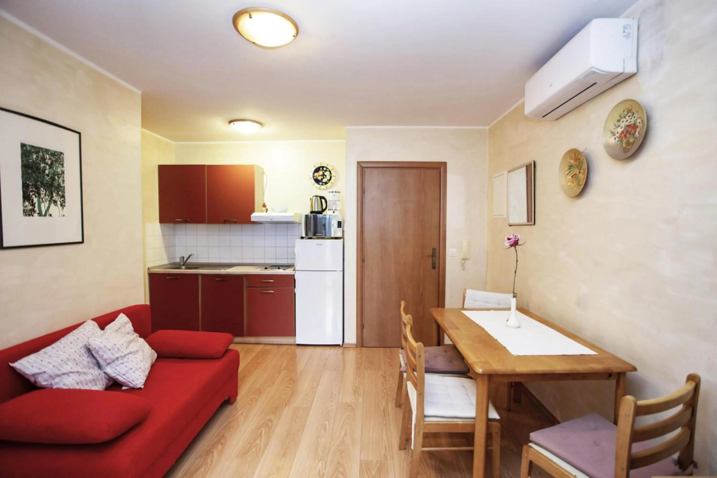 Kitchen or kitchenette in Apartments Ulika