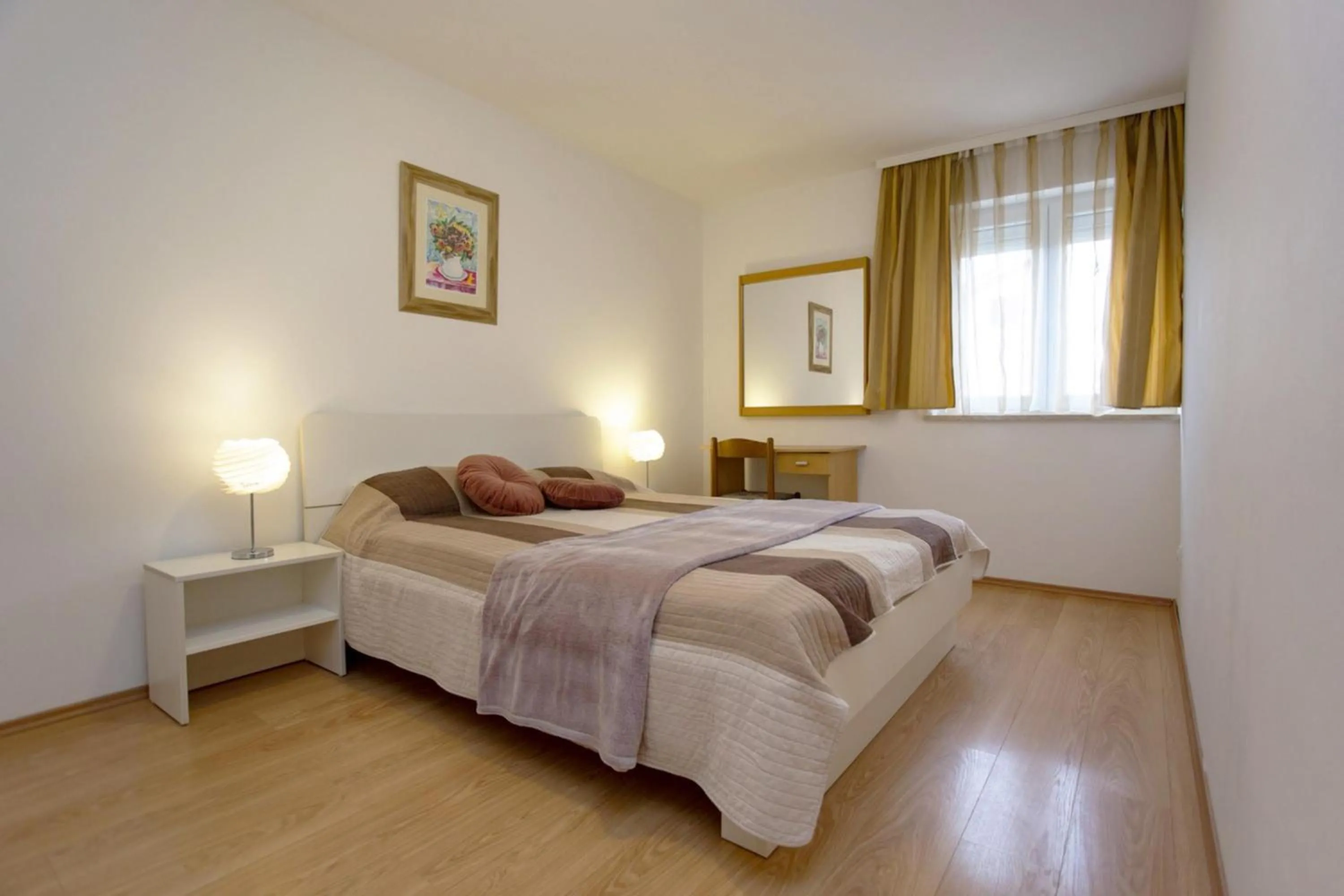 Bedroom, Bed in Apartments Ulika
