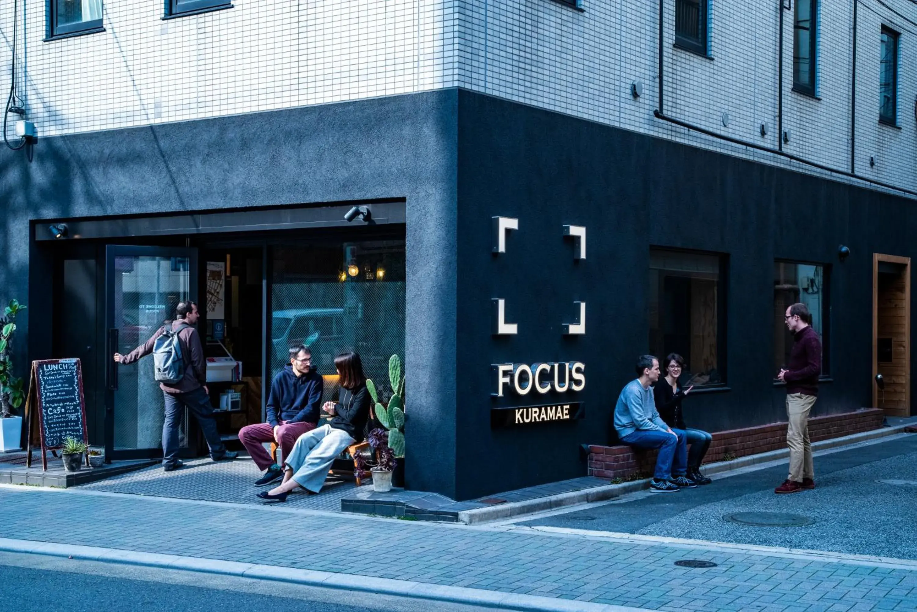 Facade/entrance in Focus Kuramae Facade/entrance in Focus Kuramae