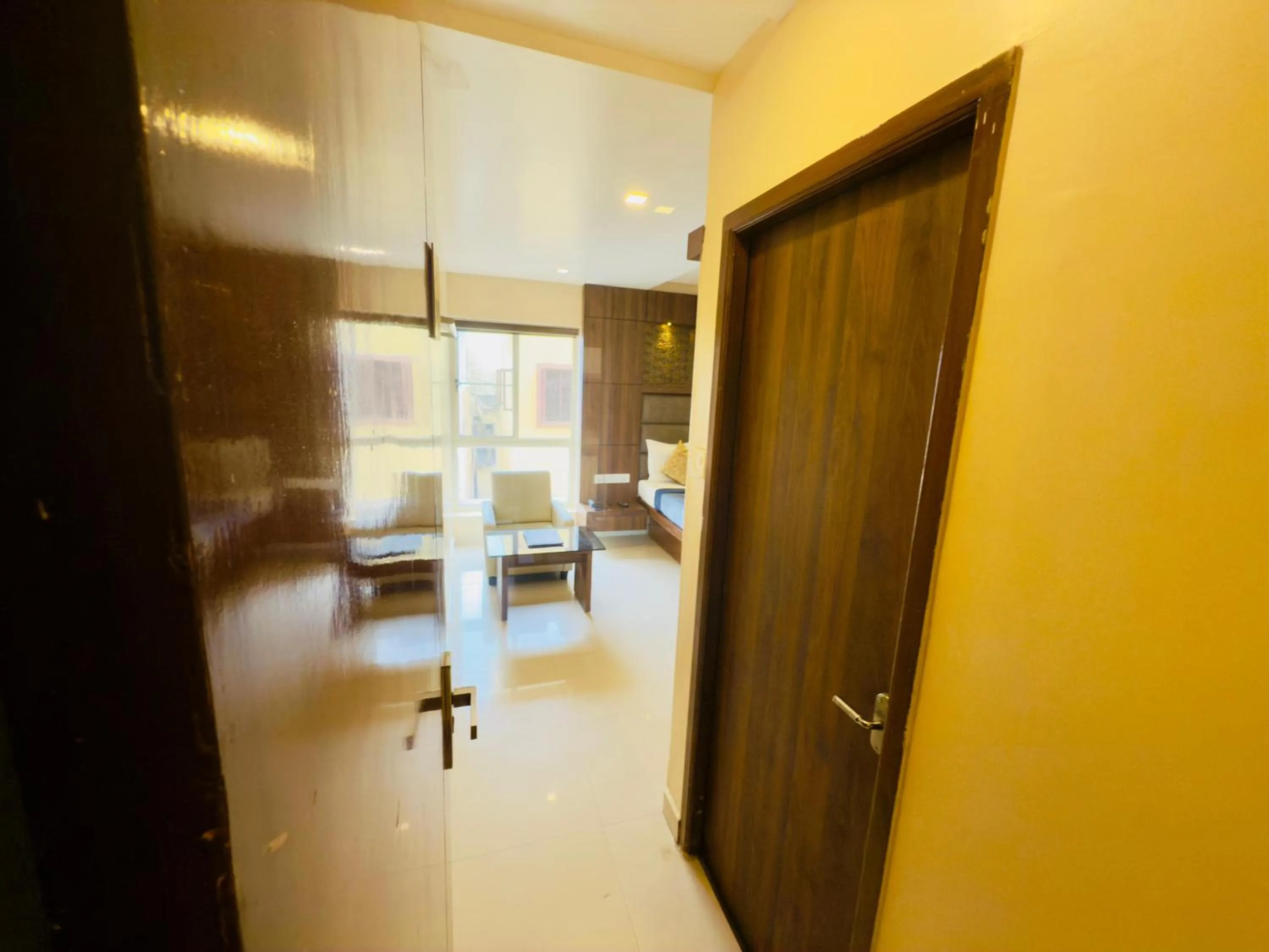 wardrobe in The Hydel Park - Business Class Hotel - Near Central Railway Station