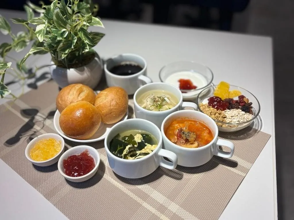 Breakfast in S-peria Inn Nihombashi Hakozaki