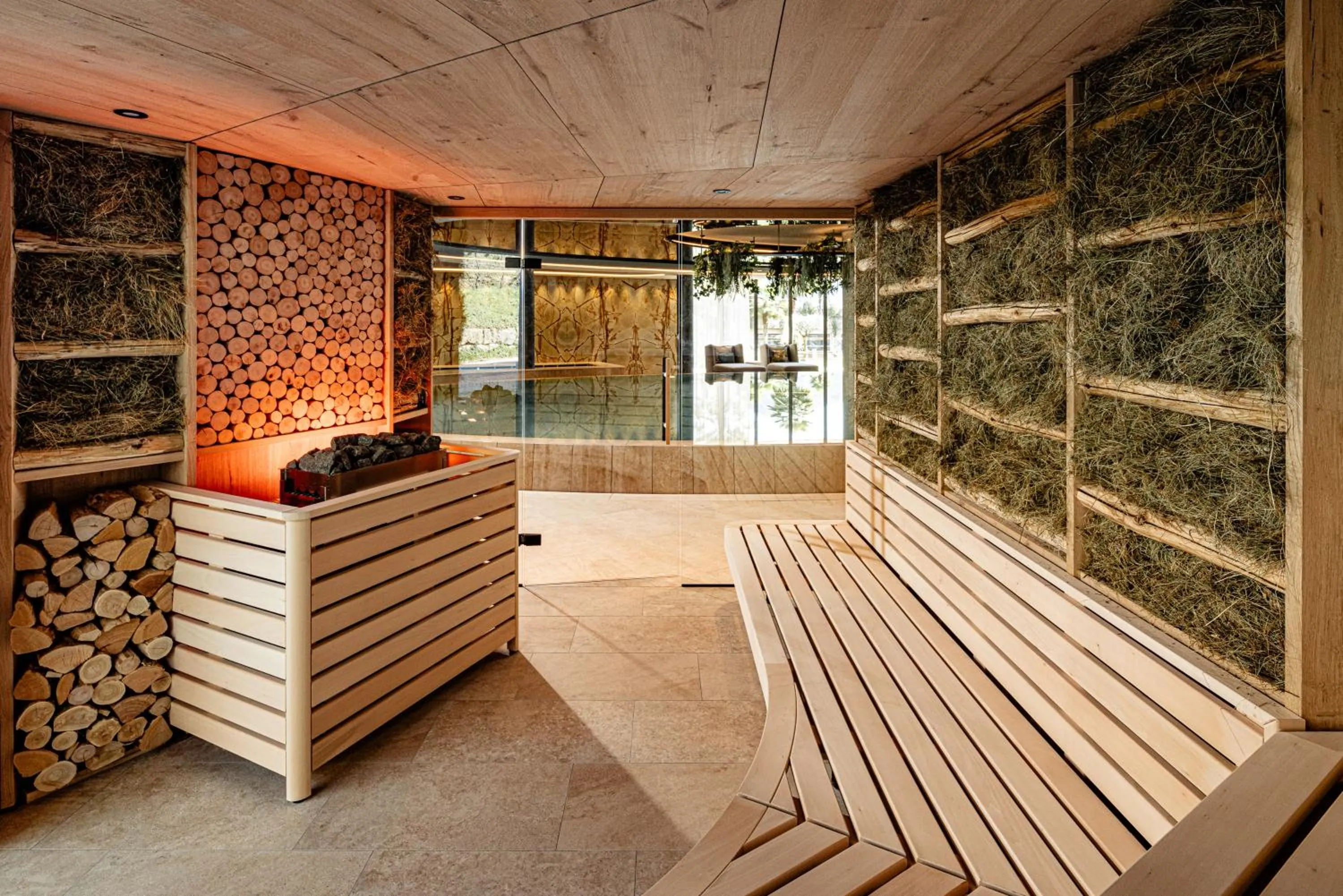 Sauna in Lake Spa Hotel SEELEITEN