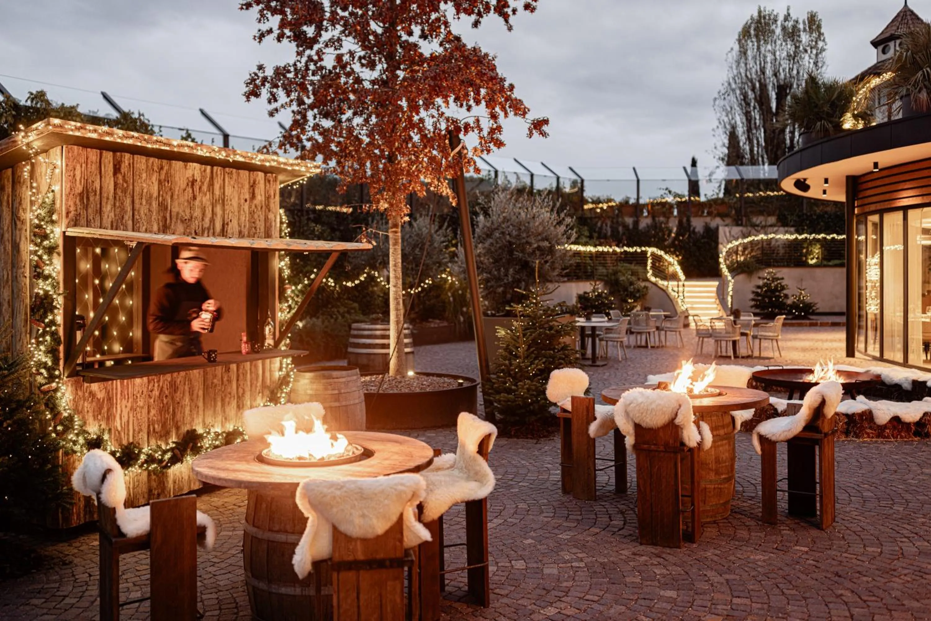 Winter in Lake Spa Hotel SEELEITEN