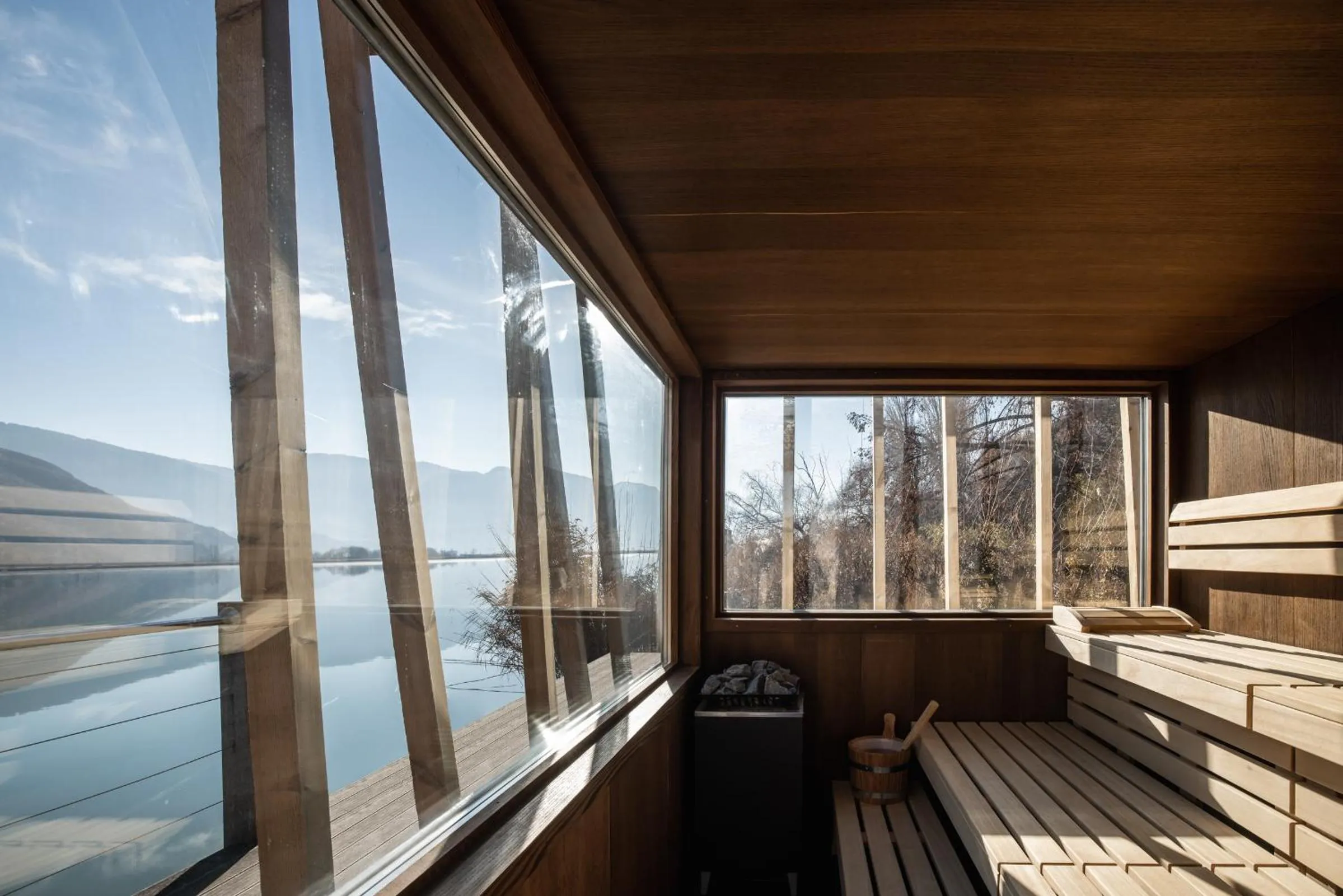 Sauna in Lake Spa Hotel SEELEITEN