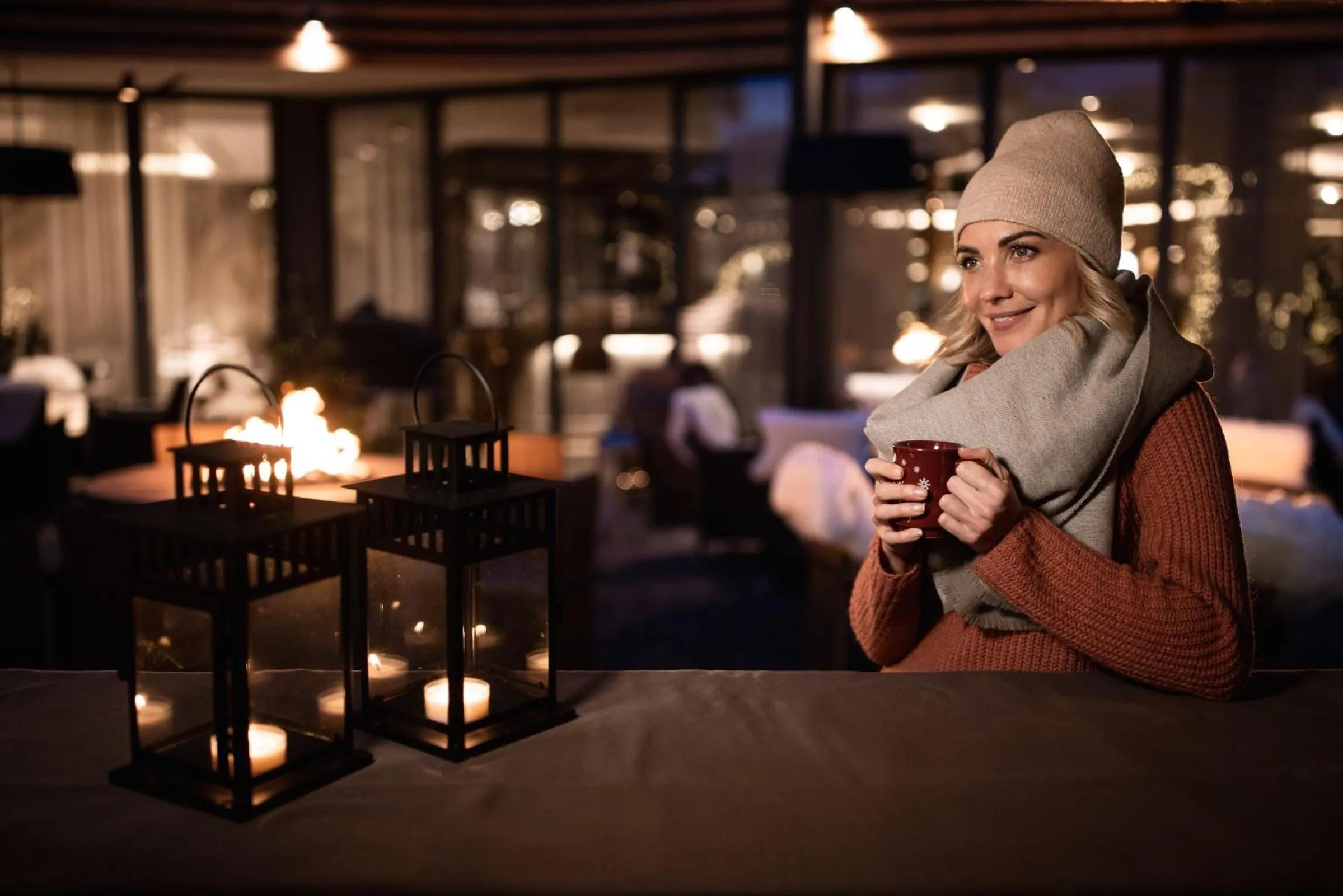 Winter in Lake Spa Hotel SEELEITEN