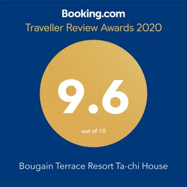 Certificate/Award in Bougain Terrace Resort Ta-chi House