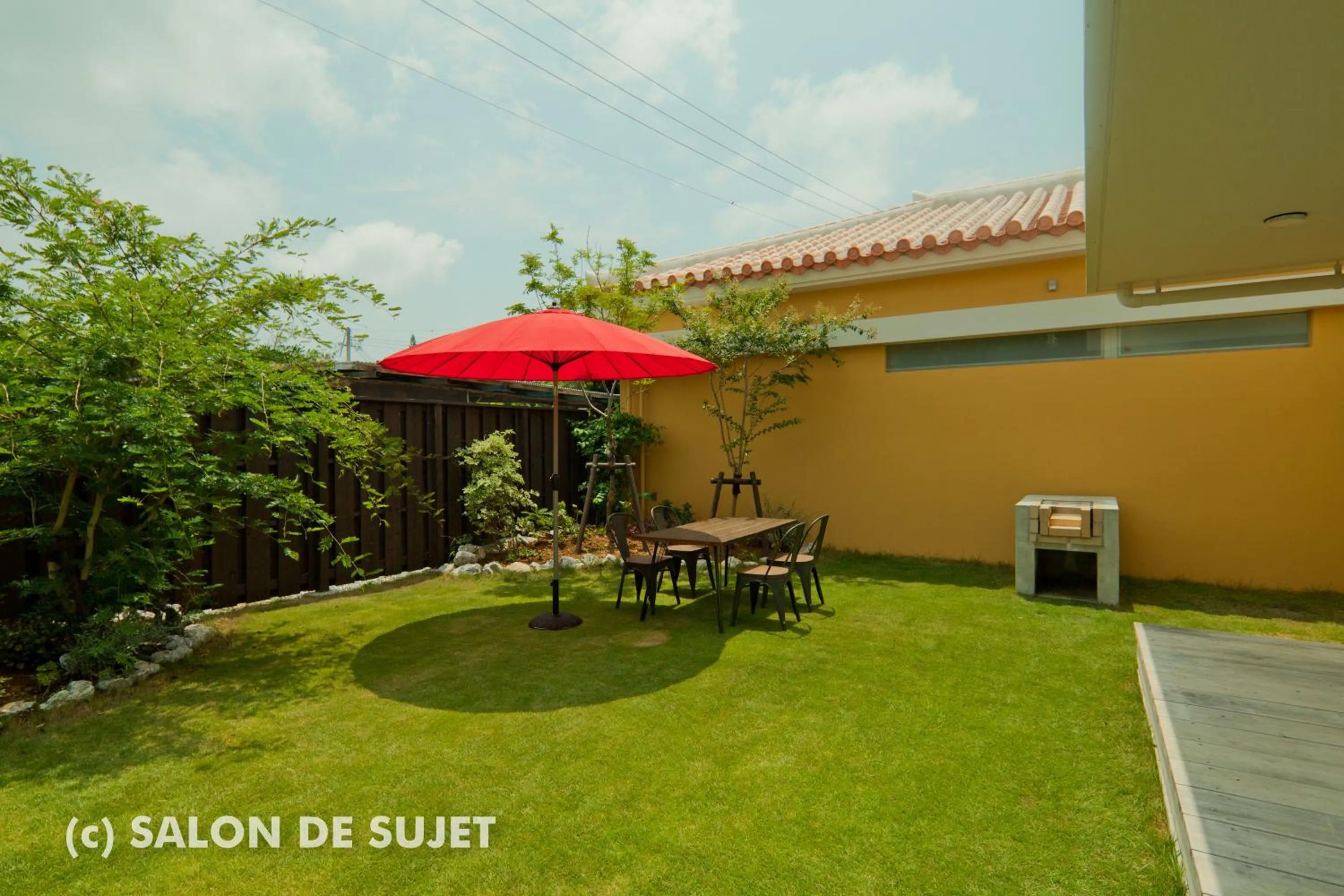 BBQ facilities in Bougain Terrace Resort Ta-chi House