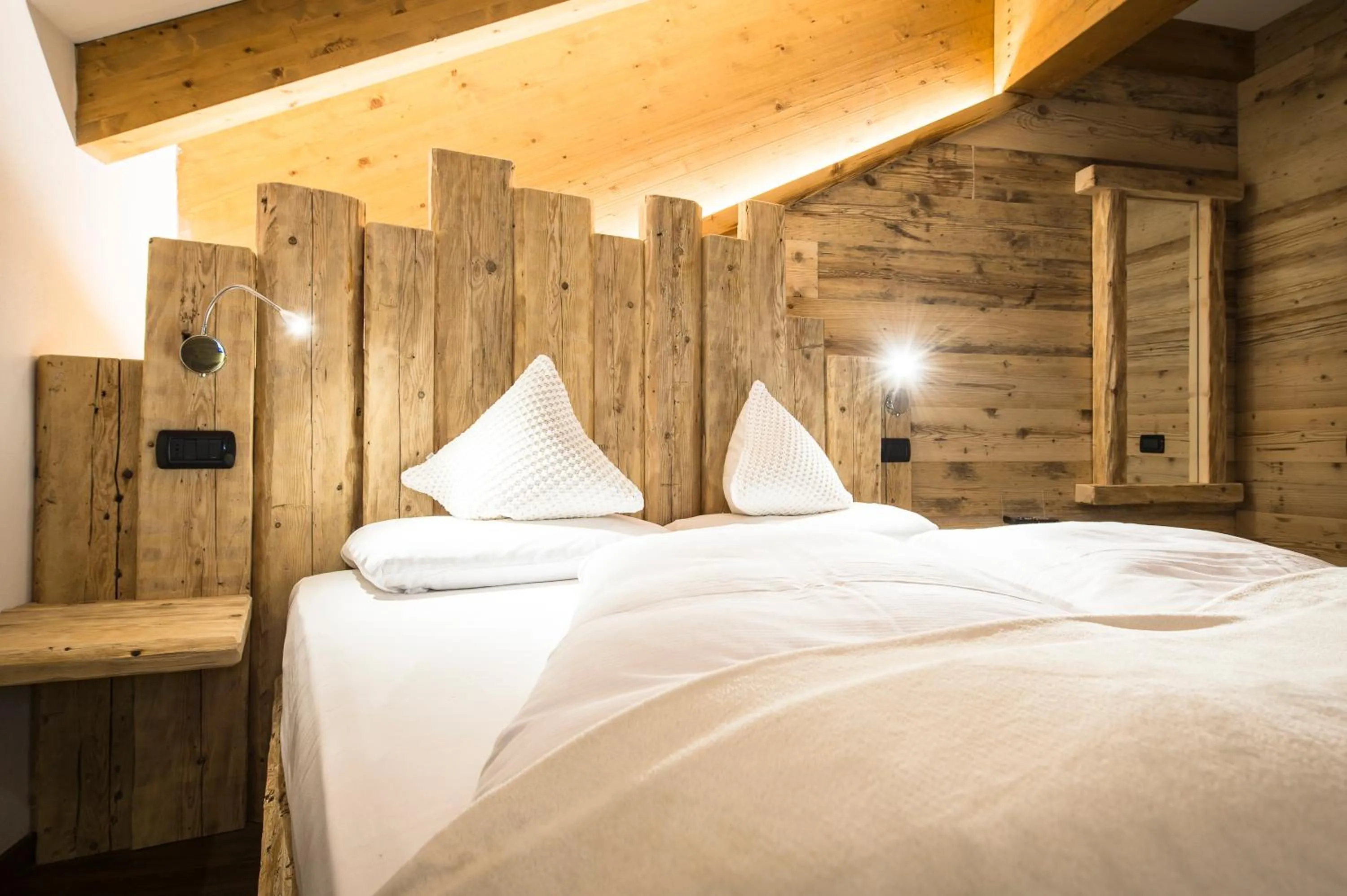 Bed in Alpstyle Hotel Albolina Wellness & Beauty