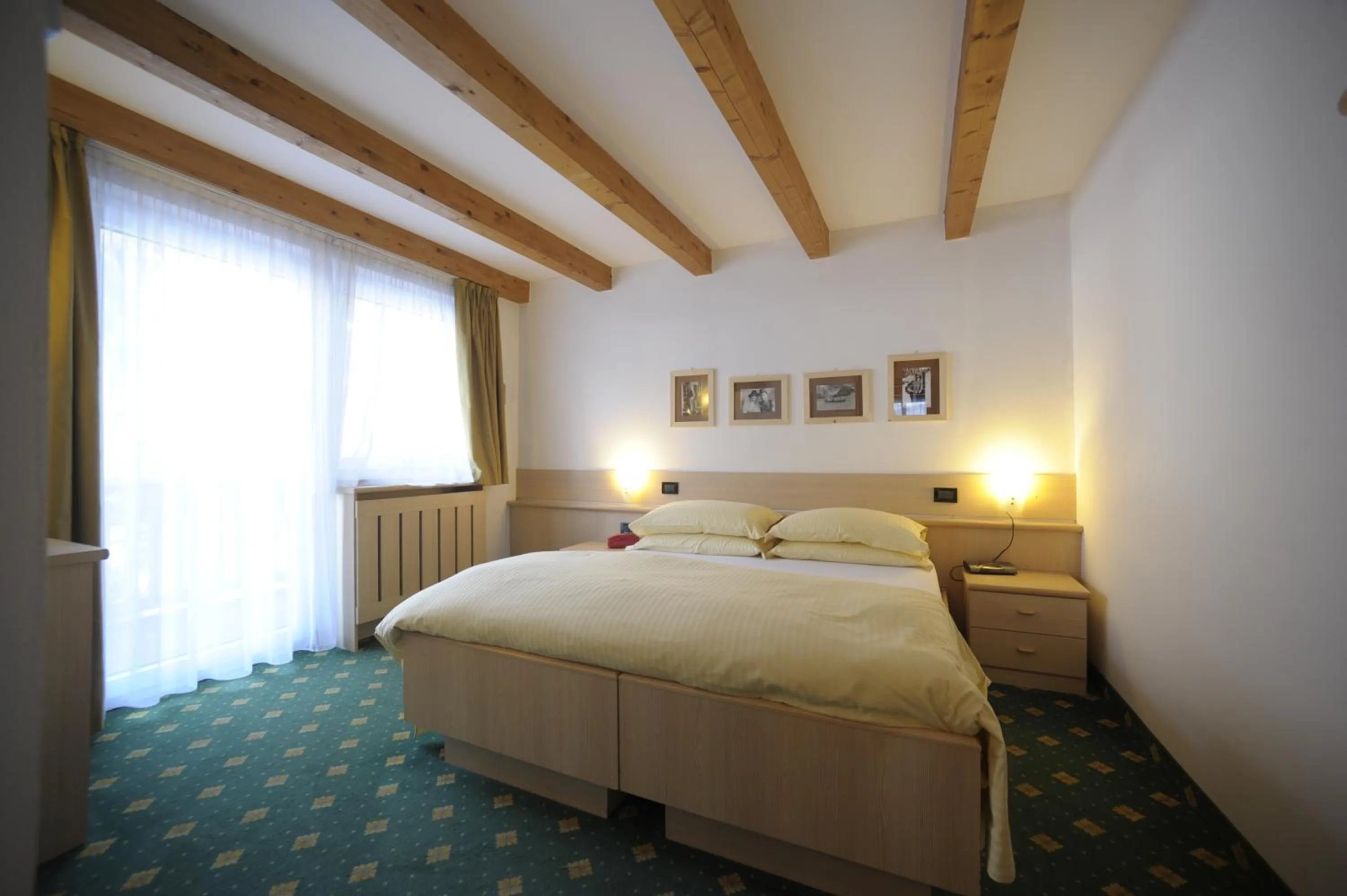 Bed in Alpstyle Hotel Albolina Wellness & Beauty