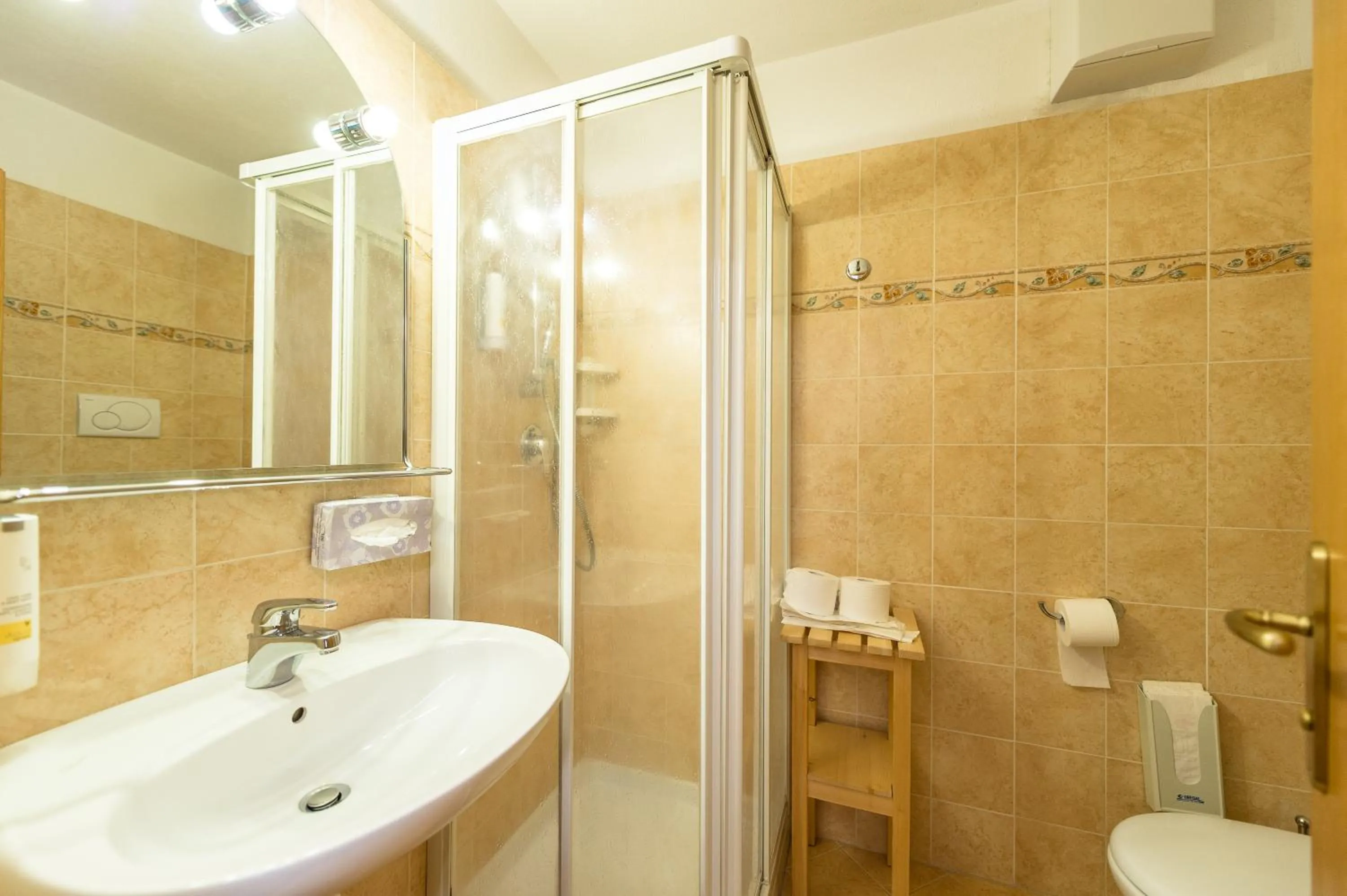 Shower in Alpstyle Hotel Albolina Wellness & Beauty