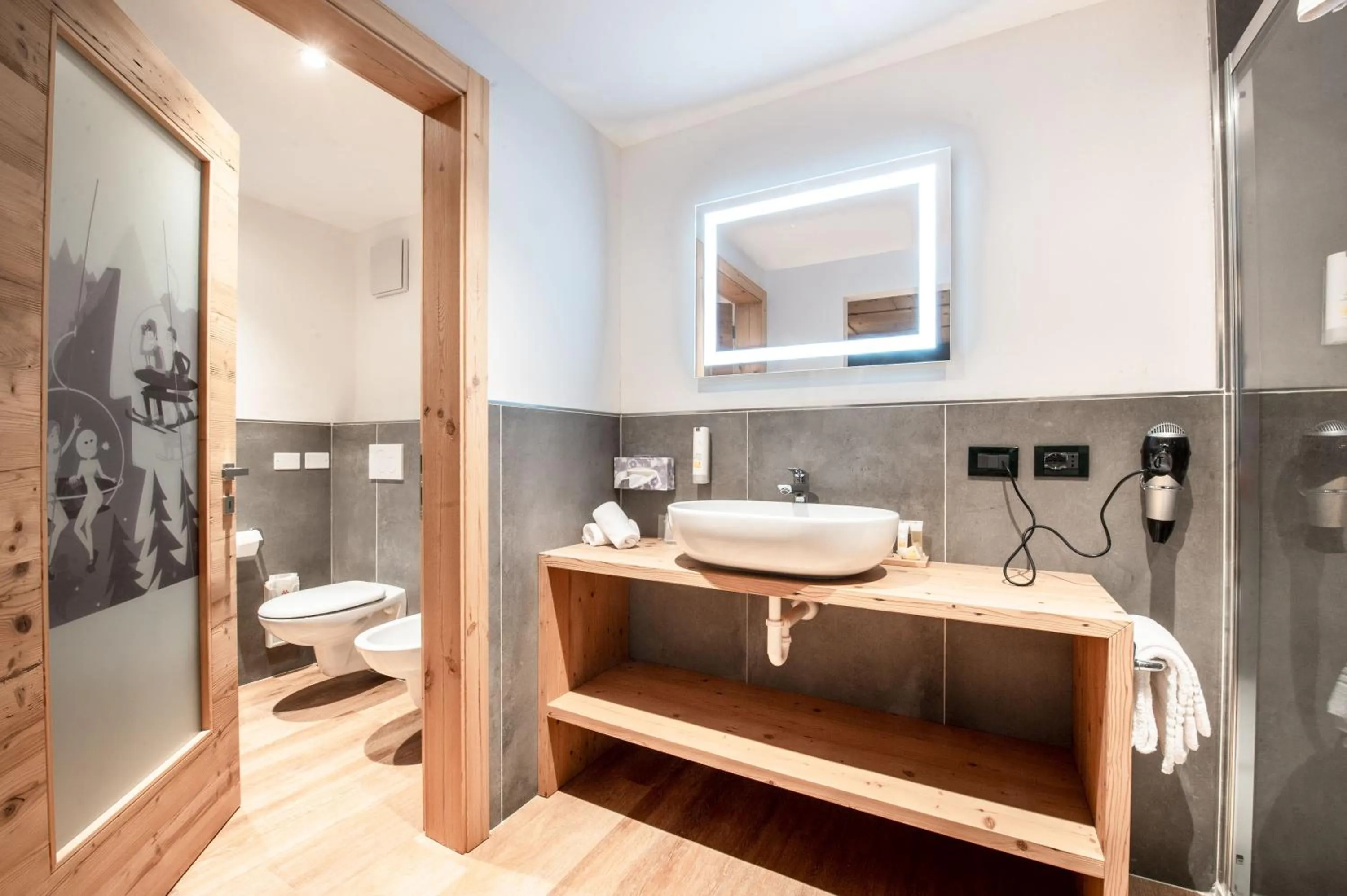 Toilet in Alpstyle Hotel Albolina Wellness & Beauty