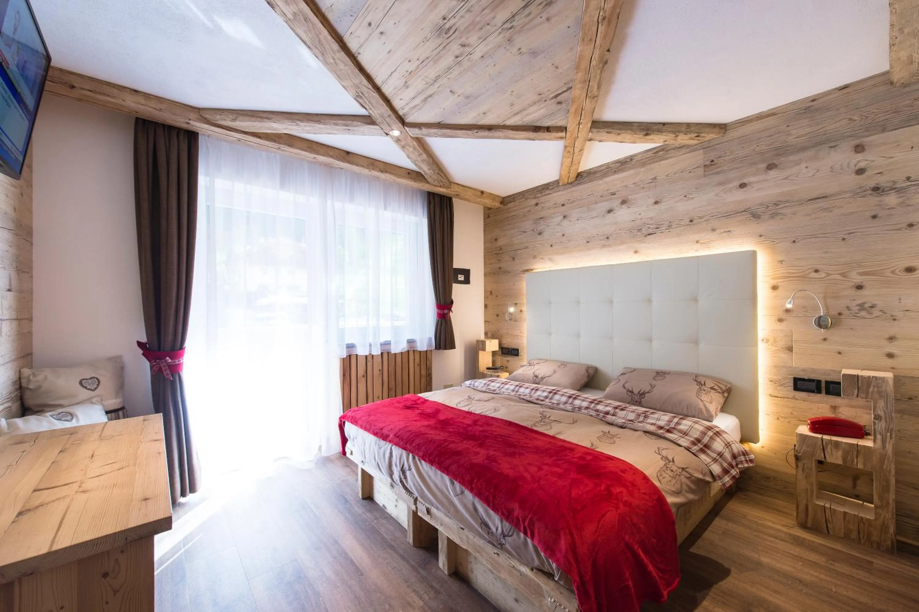 Bed in Alpstyle Hotel Albolina Wellness & Beauty