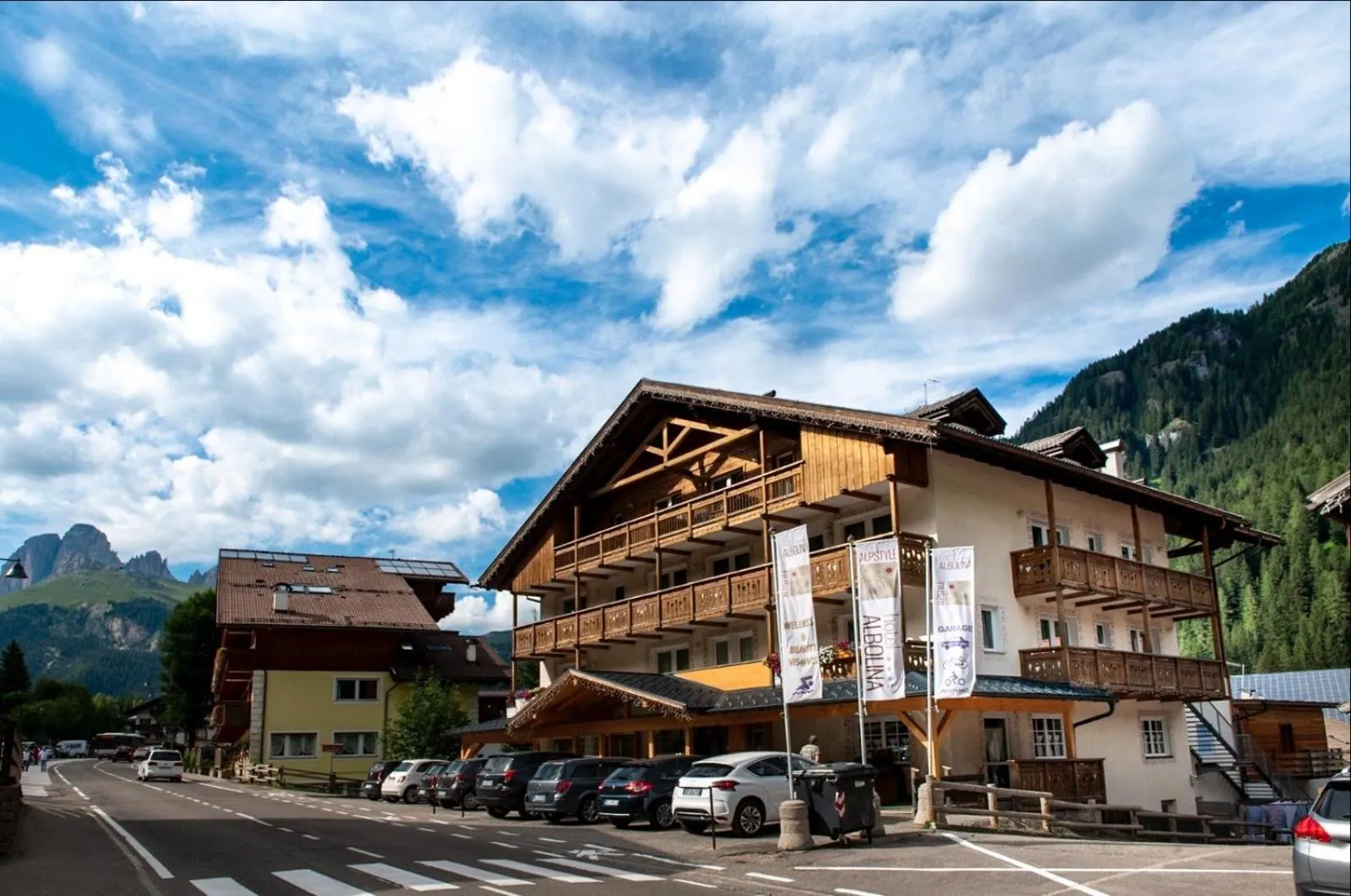 Balcony/Terrace in Alpstyle Hotel Albolina Wellness & Beauty