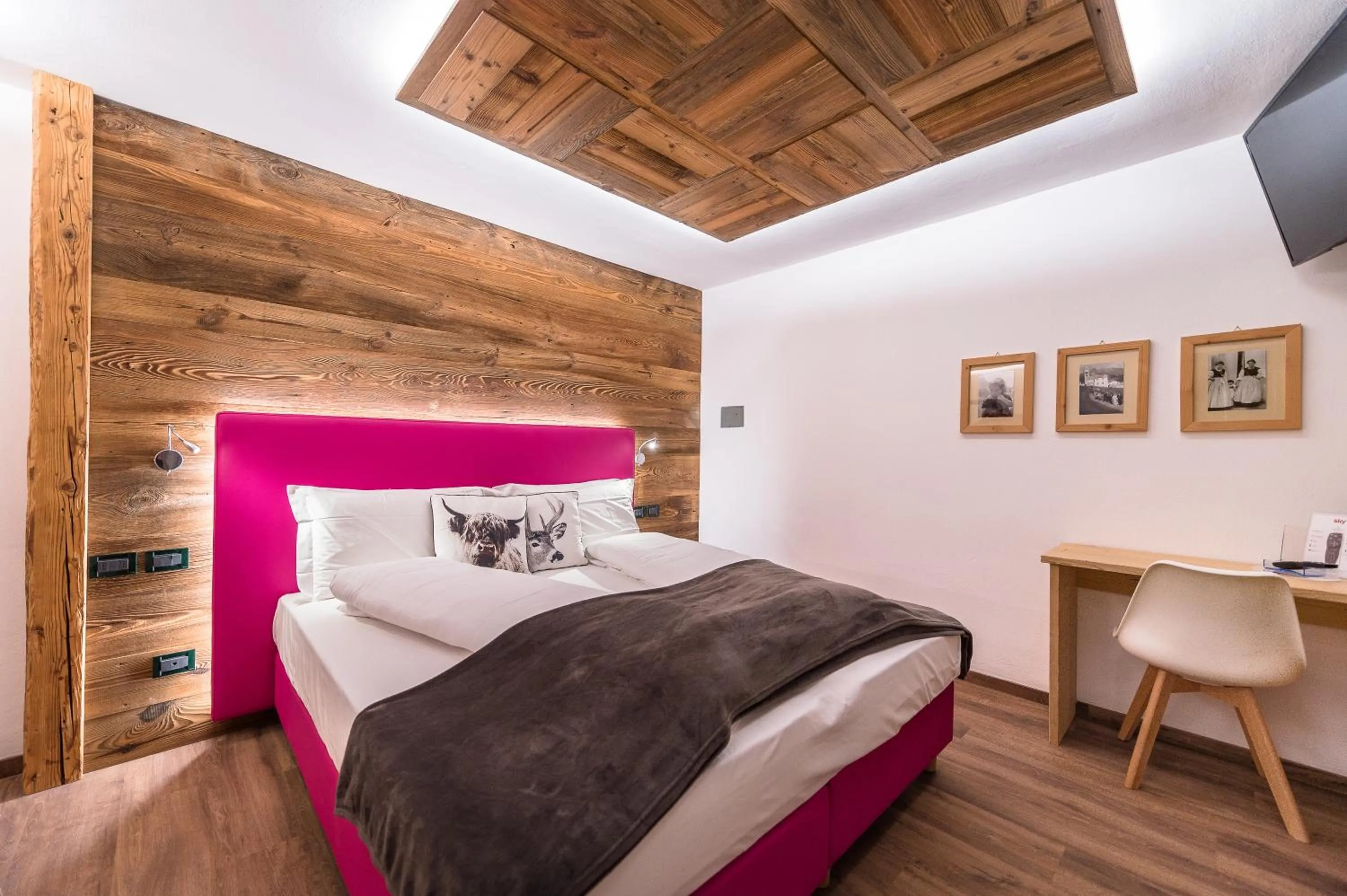 Bed in Alpstyle Hotel Albolina Wellness & Beauty