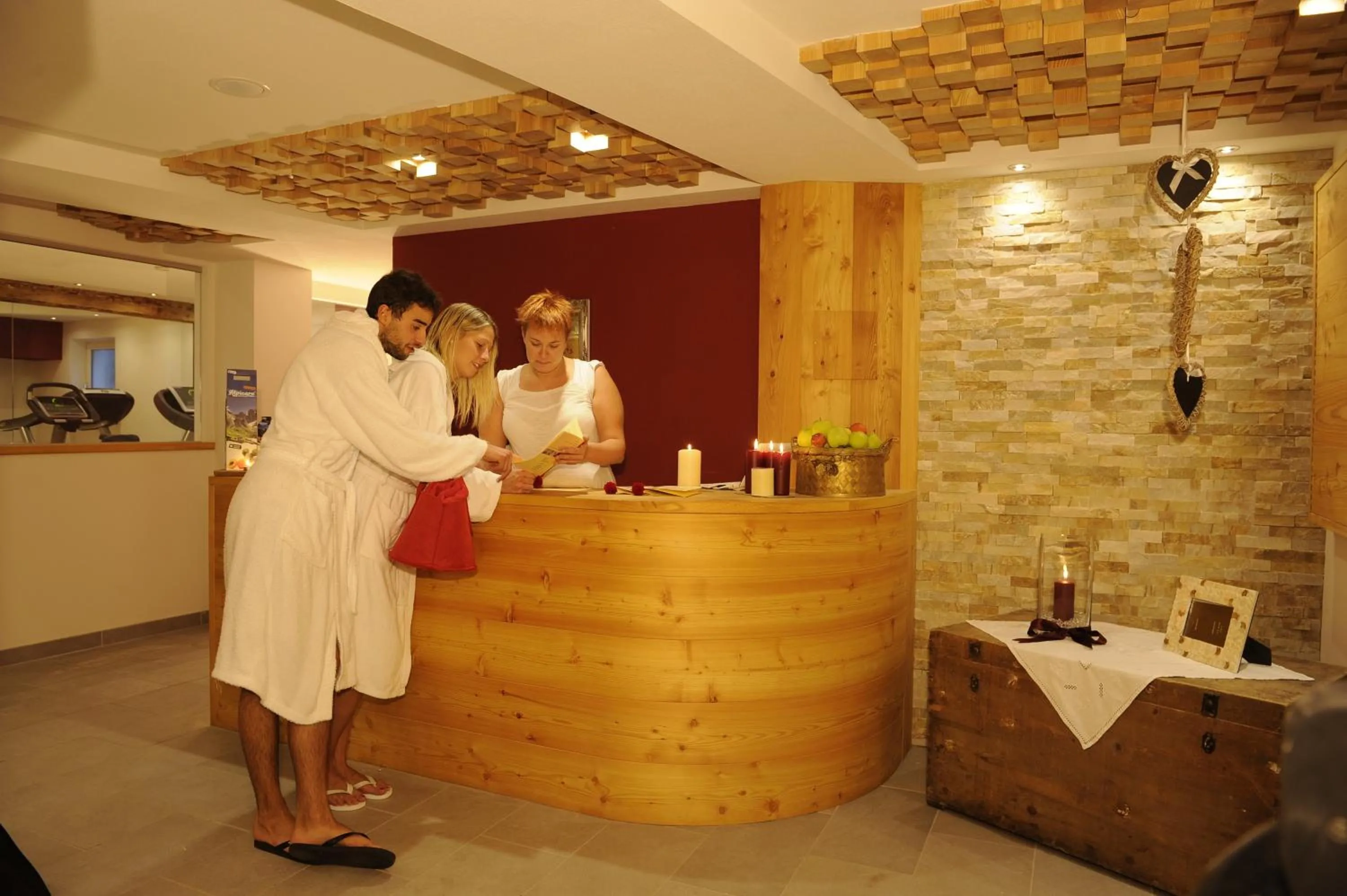 Lobby or reception in Alpstyle Hotel Albolina Wellness & Beauty