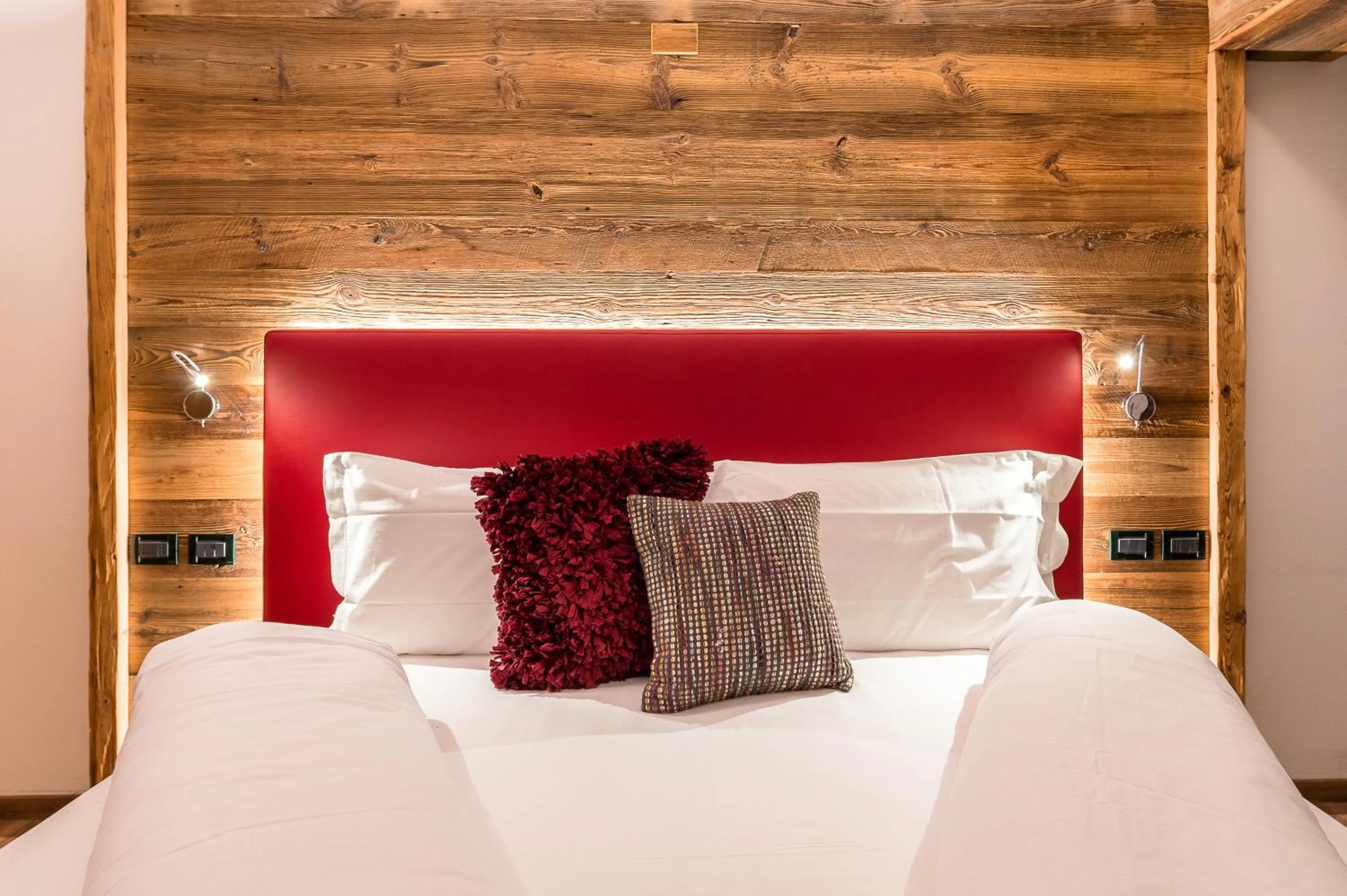 Bed in Alpstyle Hotel Albolina Wellness & Beauty