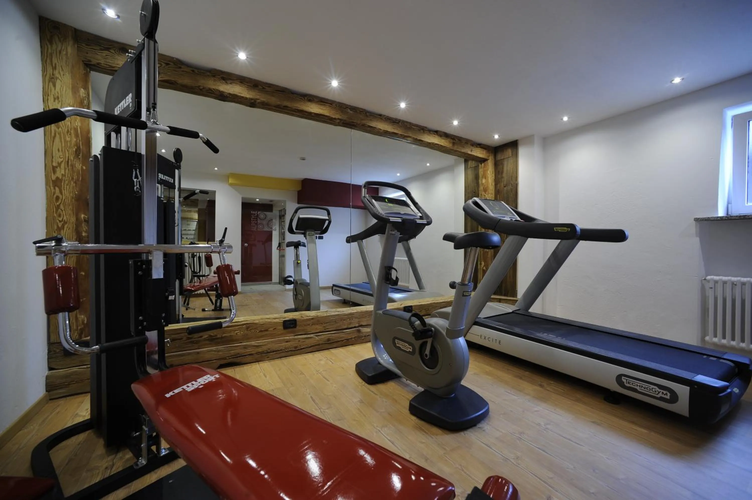 Fitness centre/facilities in Alpstyle Hotel Albolina Wellness & Beauty