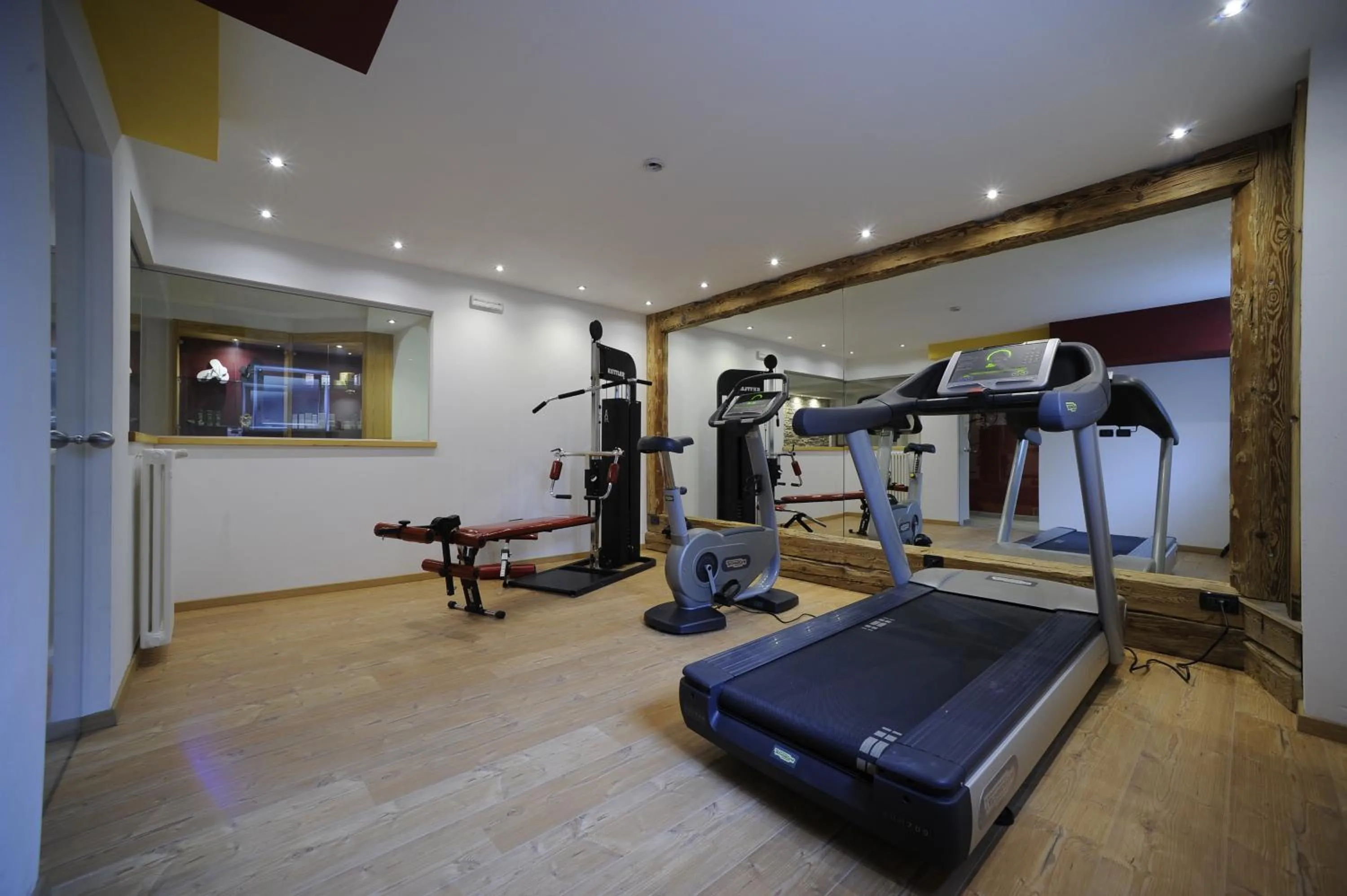 Fitness centre/facilities in Alpstyle Hotel Albolina Wellness & Beauty