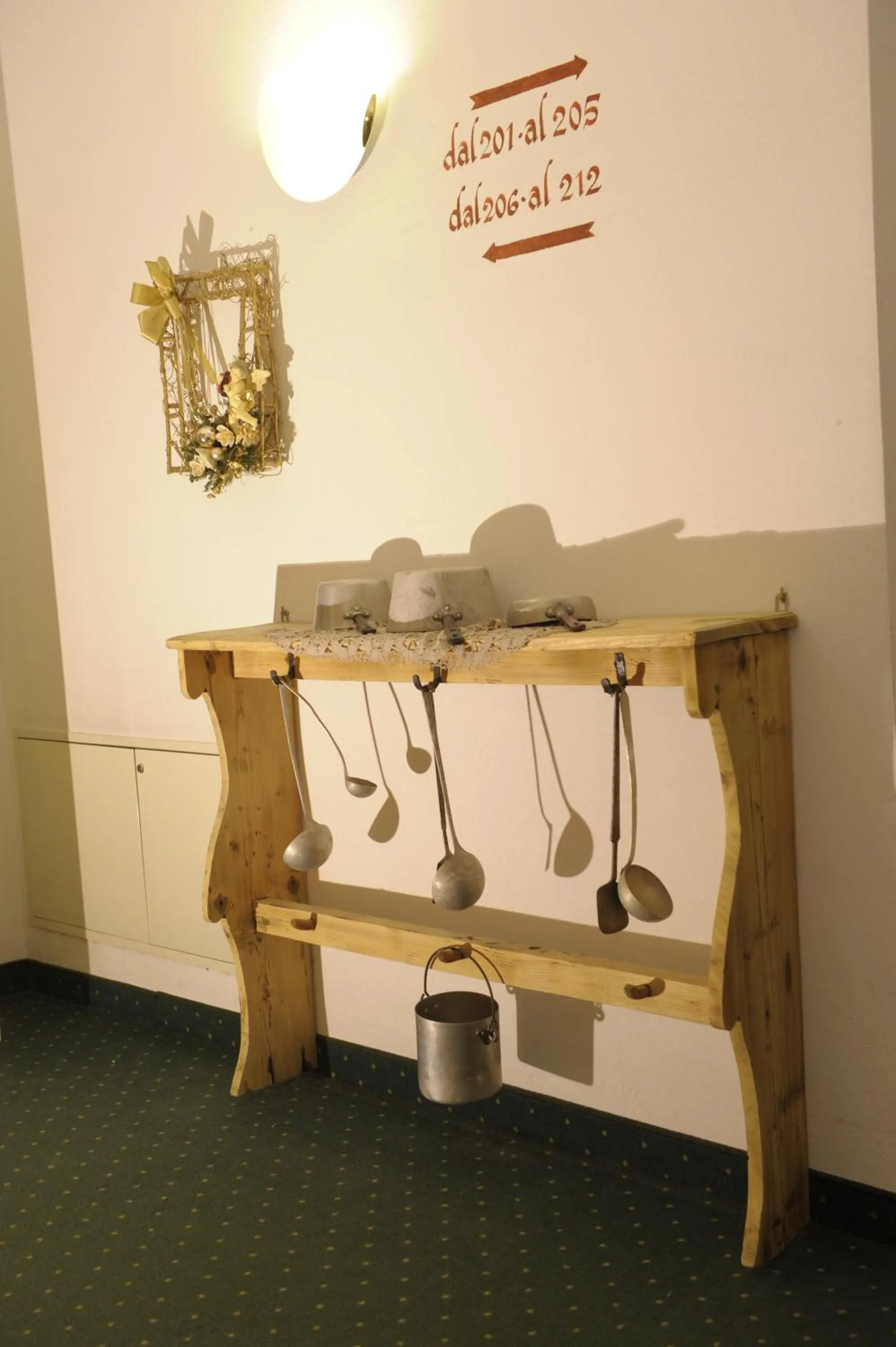 Decorative detail in Alpstyle Hotel Albolina Wellness & Beauty