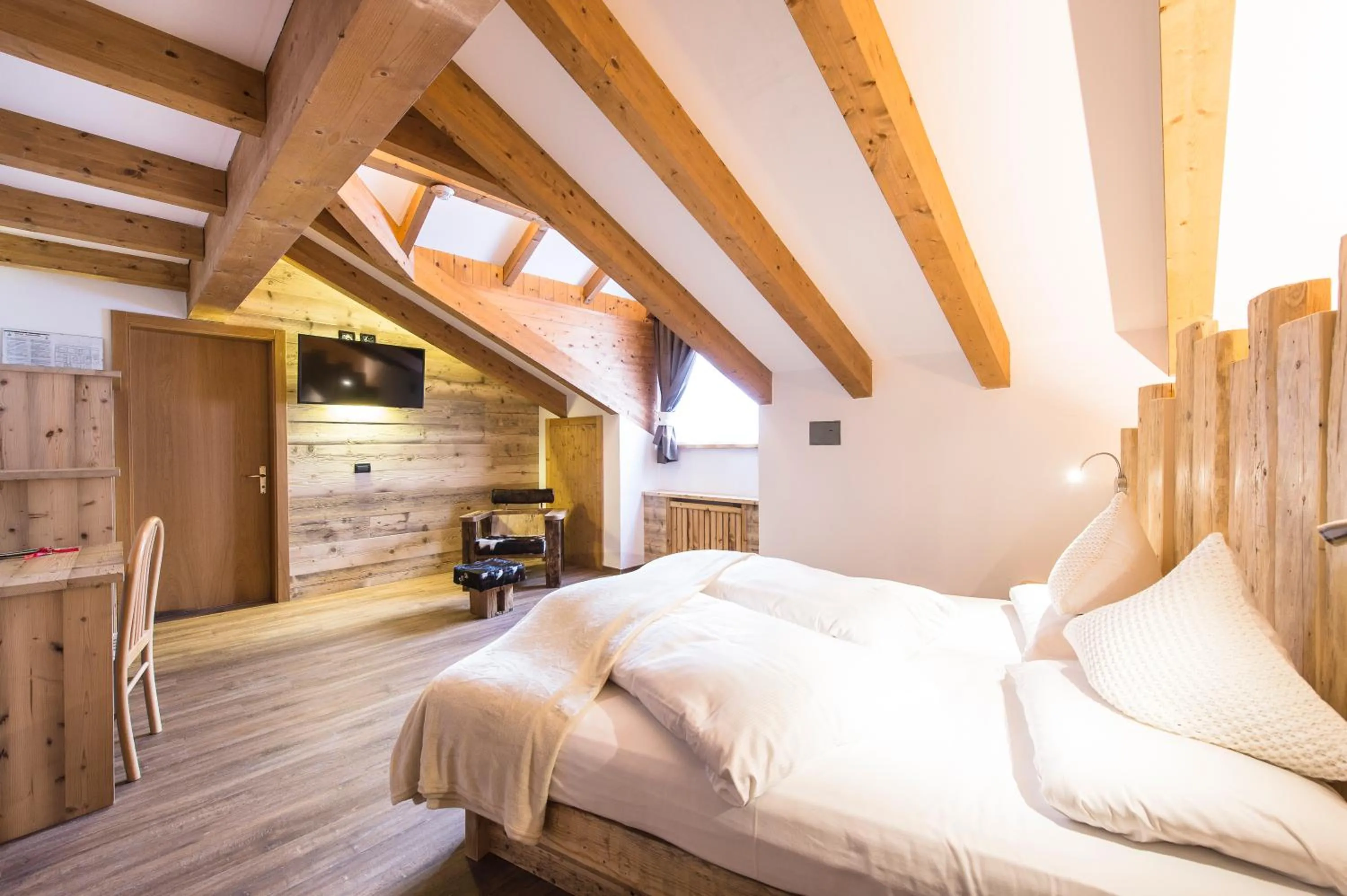 Bed in Alpstyle Hotel Albolina Wellness & Beauty
