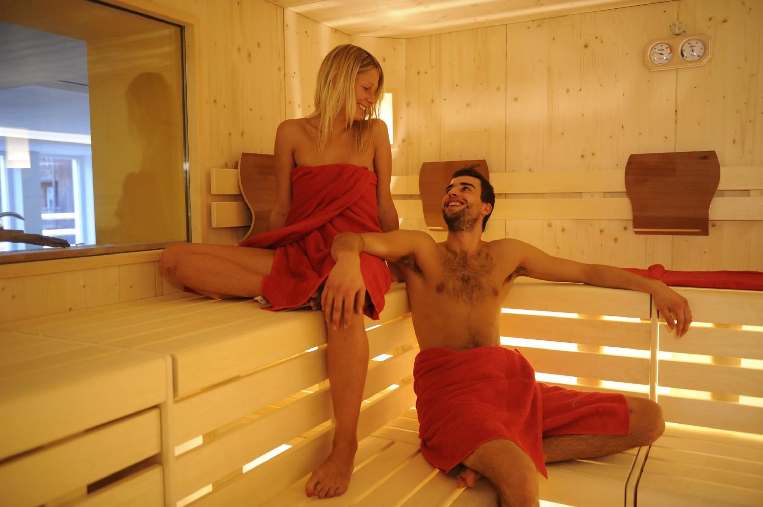 Sauna in Alpstyle Hotel Albolina Wellness & Beauty