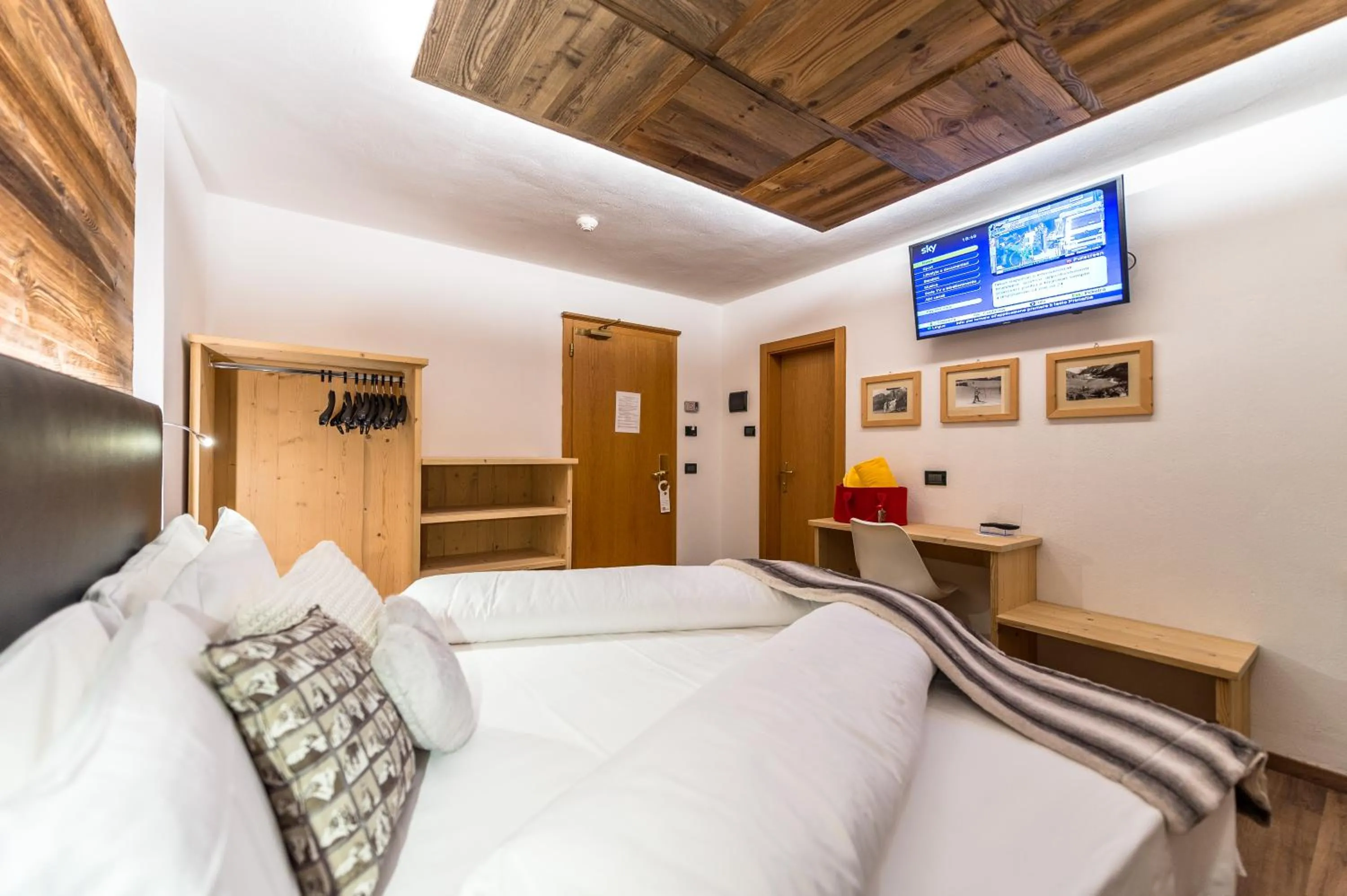 Bed in Alpstyle Hotel Albolina Wellness & Beauty