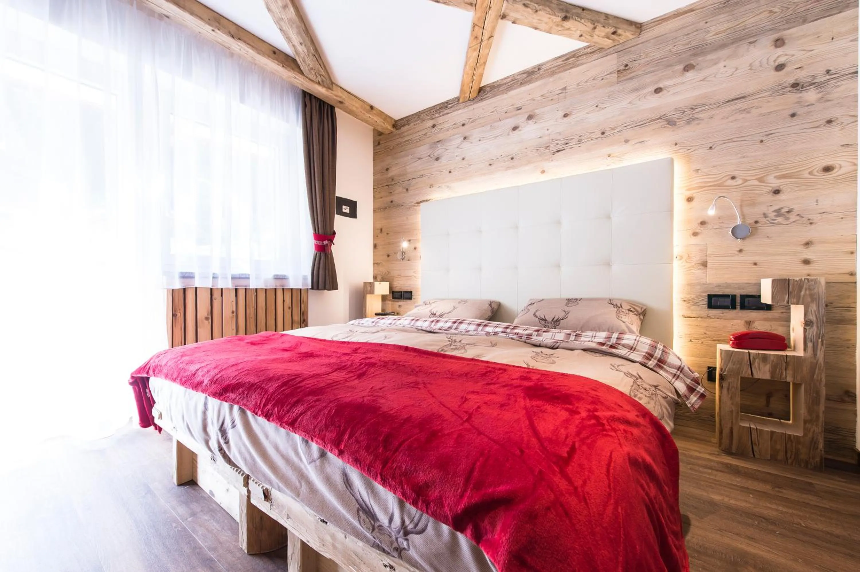 Bed in Alpstyle Hotel Albolina Wellness & Beauty