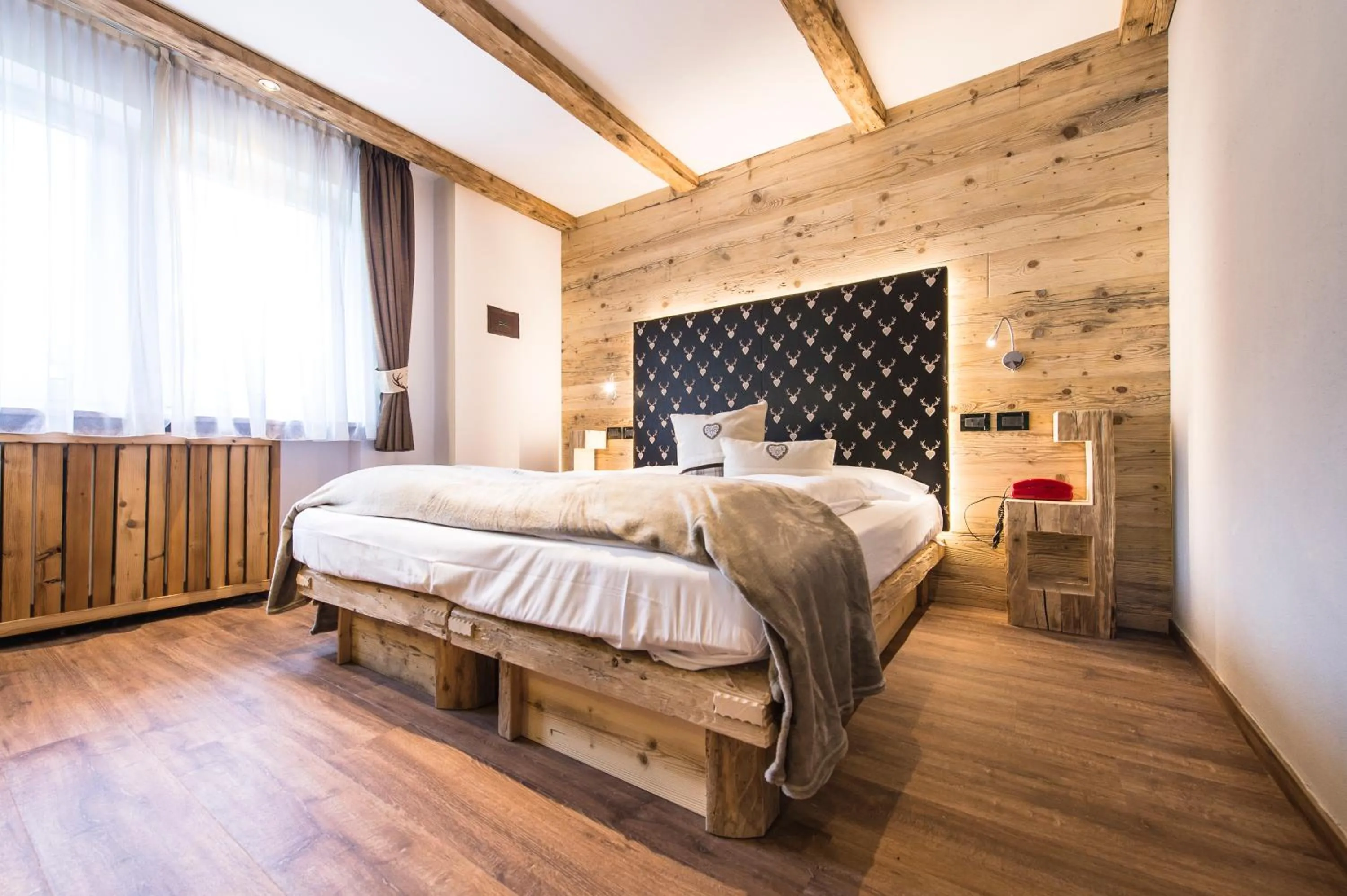 Bed in Alpstyle Hotel Albolina Wellness & Beauty