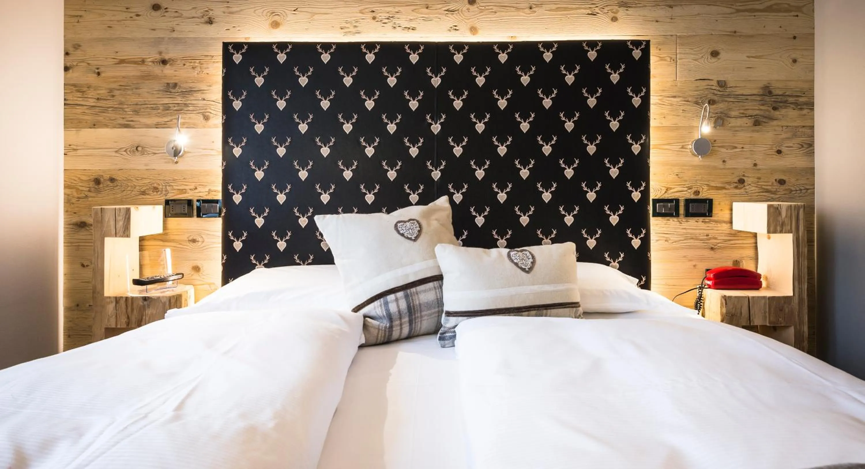 Bed in Alpstyle Hotel Albolina Wellness & Beauty