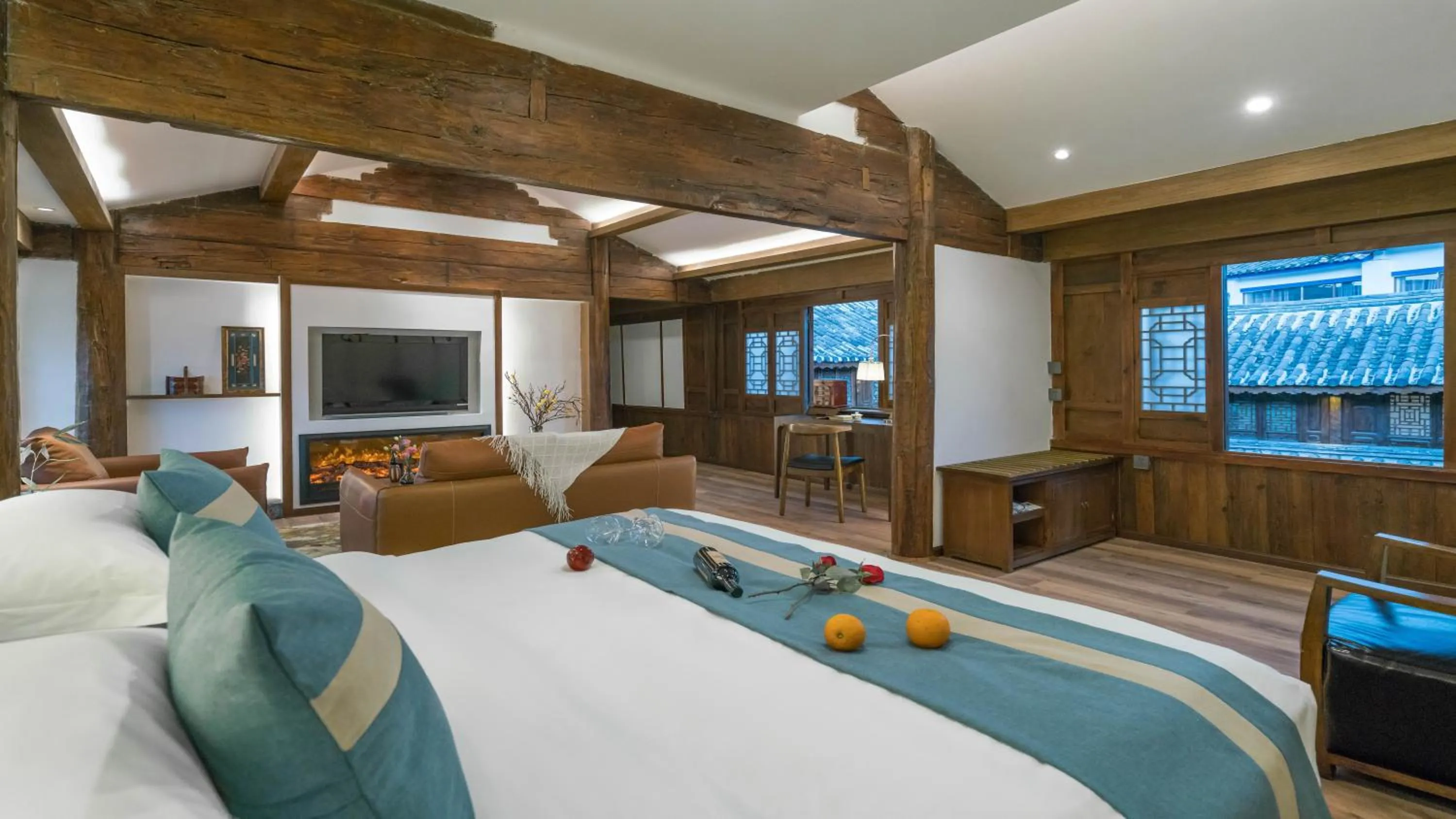 Bed in Artistic-Suite