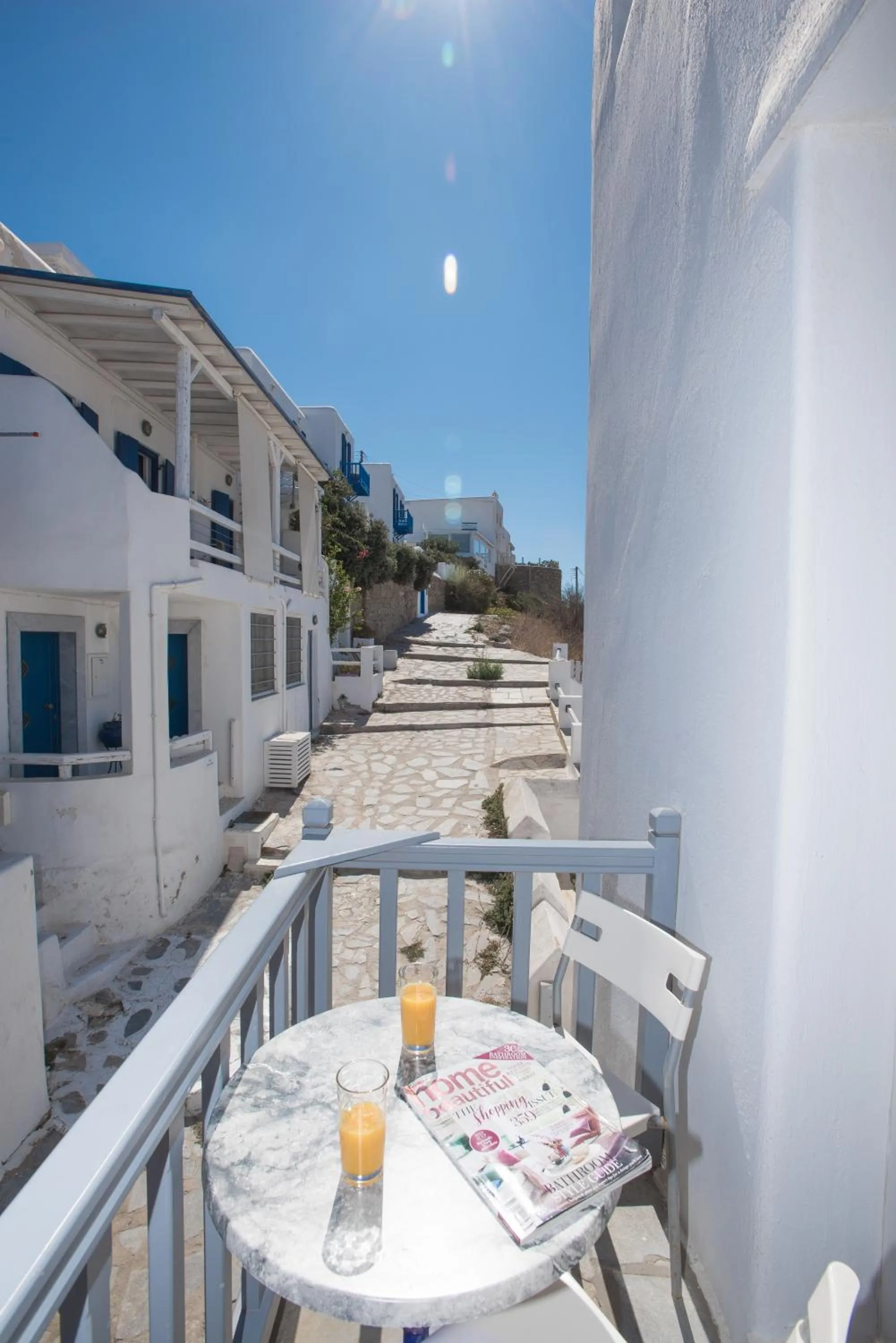 Balcony/Terrace in Madres Houses