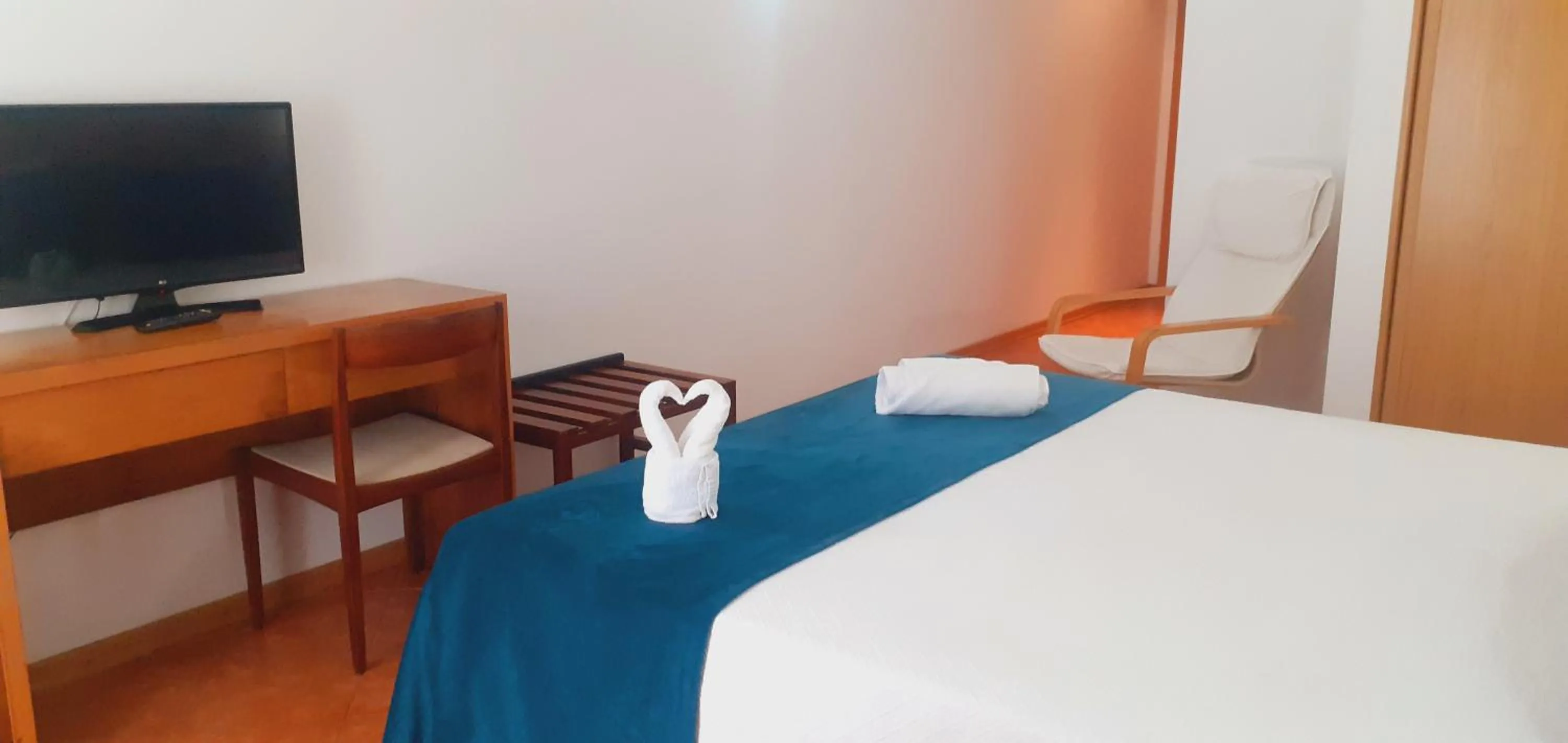 Bed in Hotel Santa Cruz