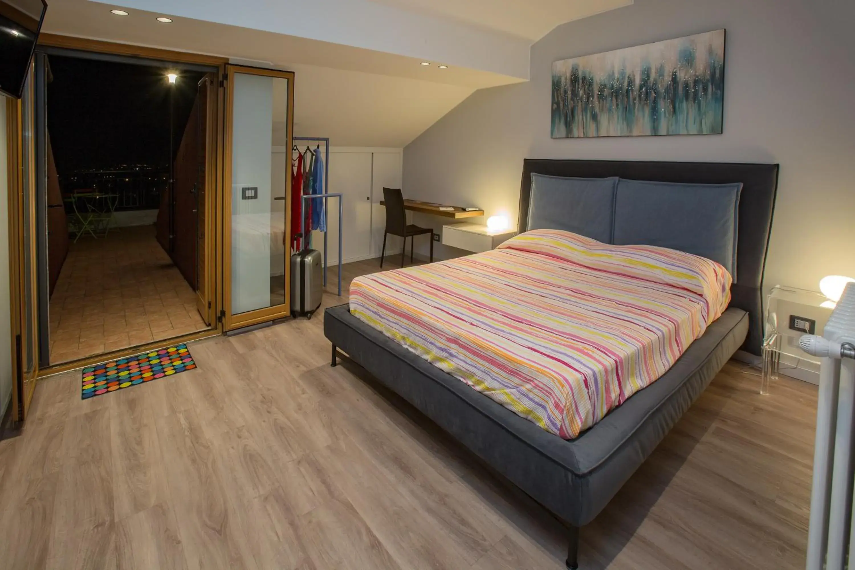 Double Room with Balcony and Sea View in Etna Sunrise b&b Double Room with Balcony and Sea View in Etna Sunrise b&b