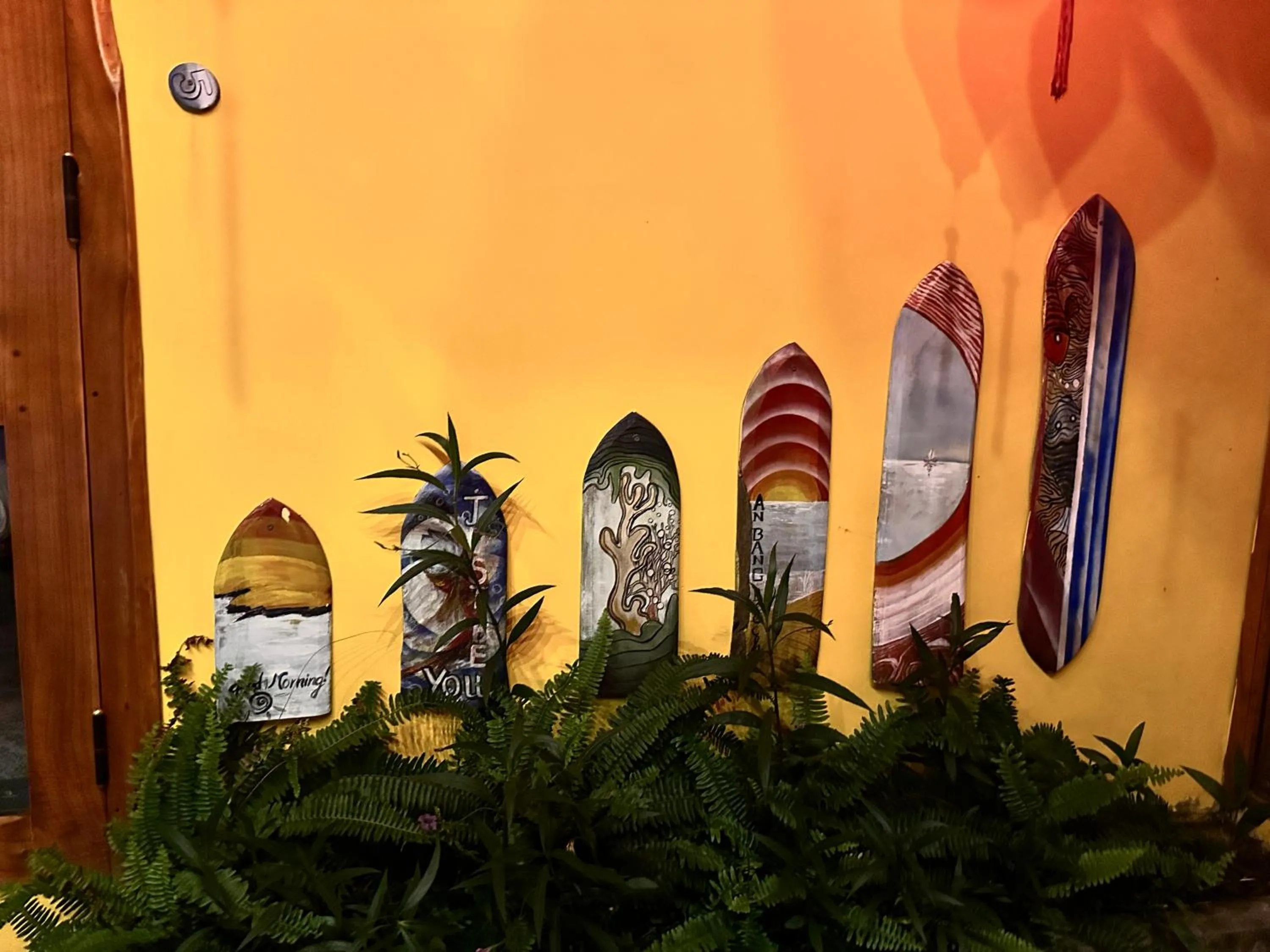 Decorative detail in La Belle An Bang Seaside Hideaway