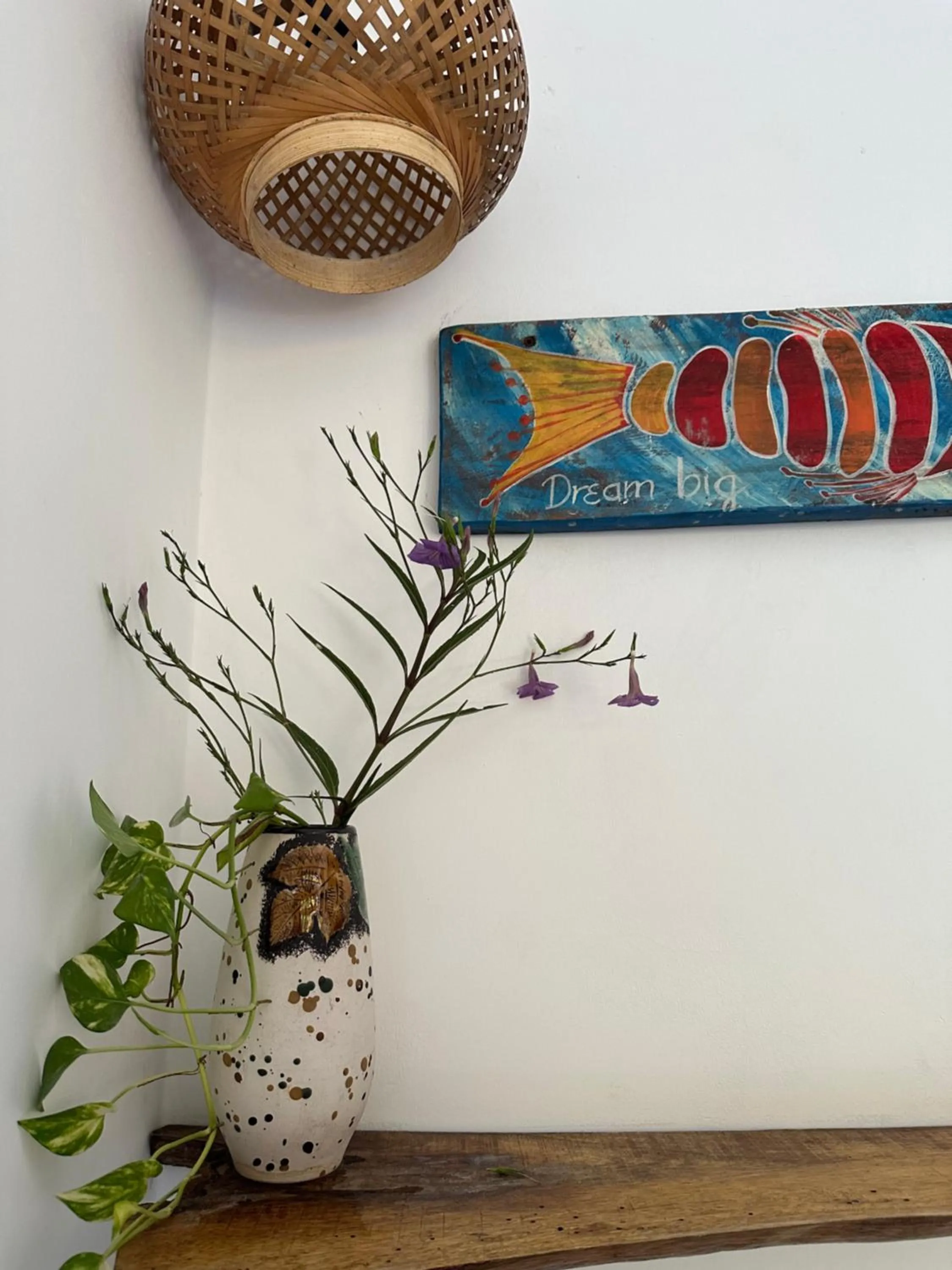 Decorative detail in La Belle An Bang Seaside Hideaway