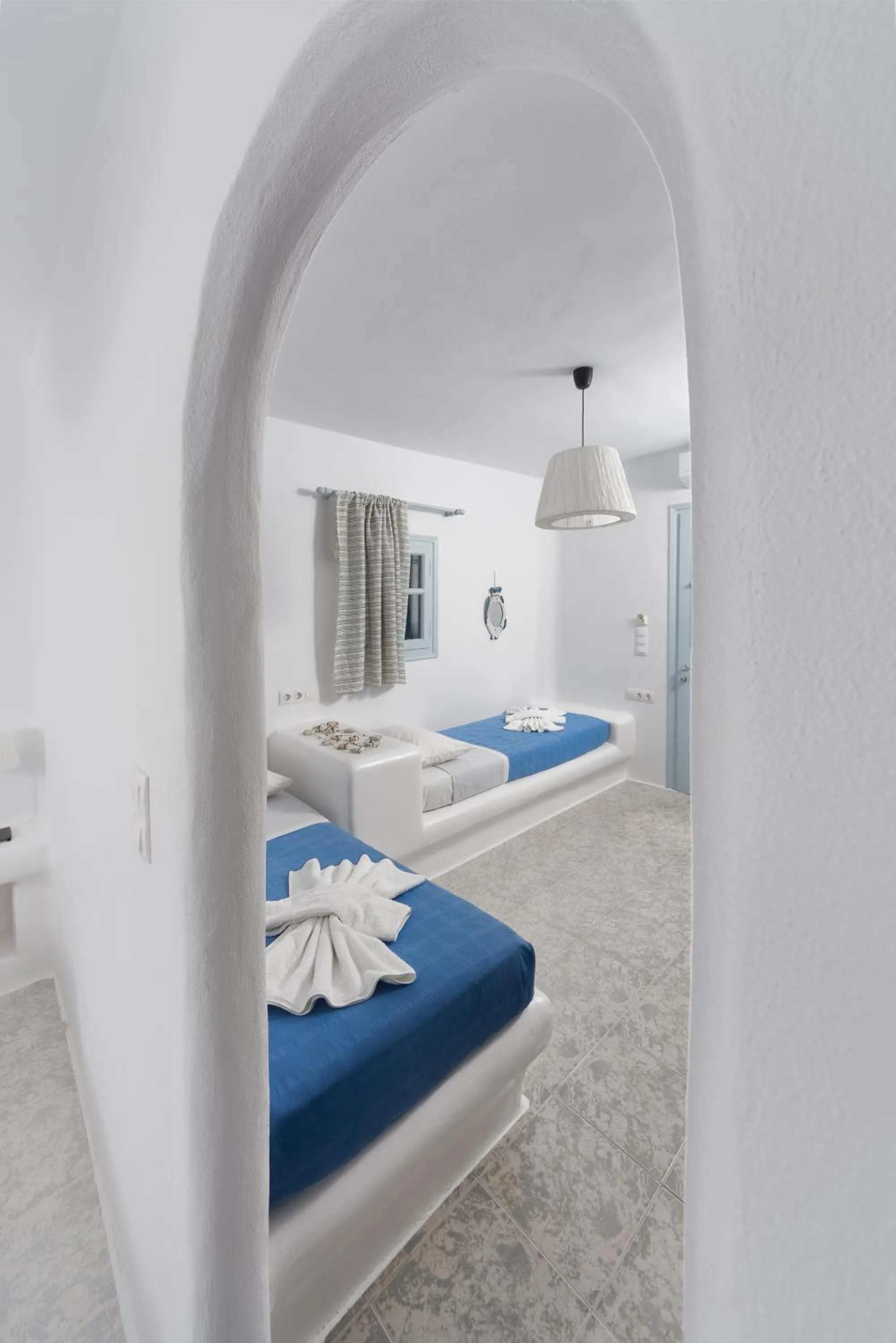 Photo of the whole room, Bed in Glaros Hotel (By The Sea)
