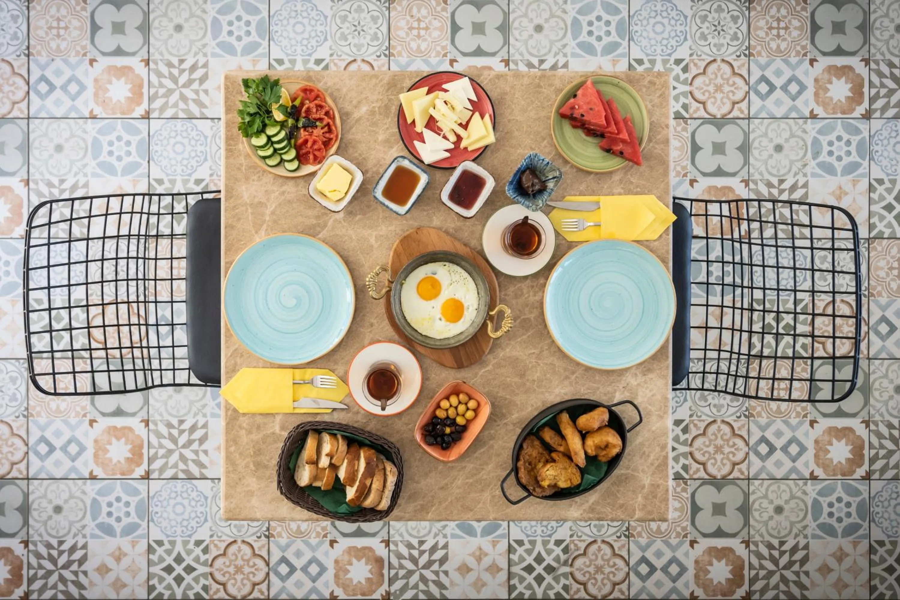 Breakfast in The Poyz Hotel Bodrum