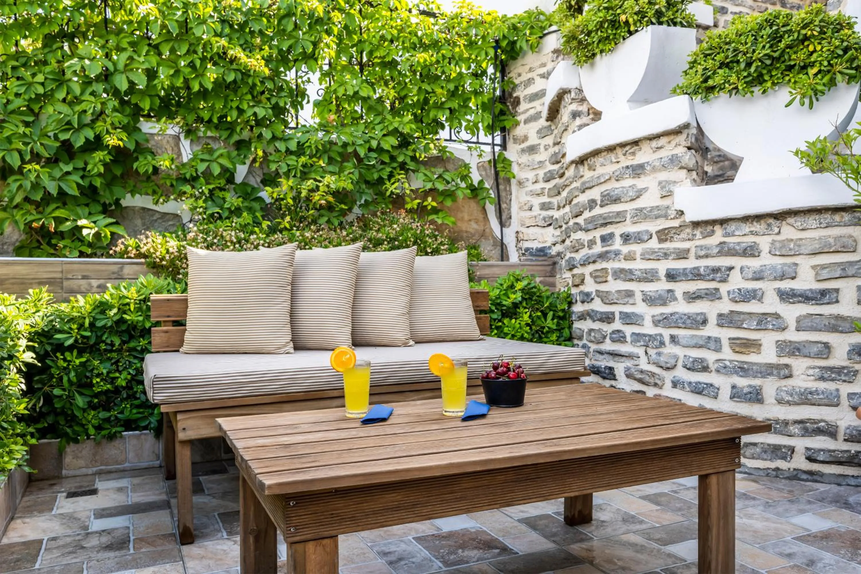 Garden in The Poyz Hotel Bodrum