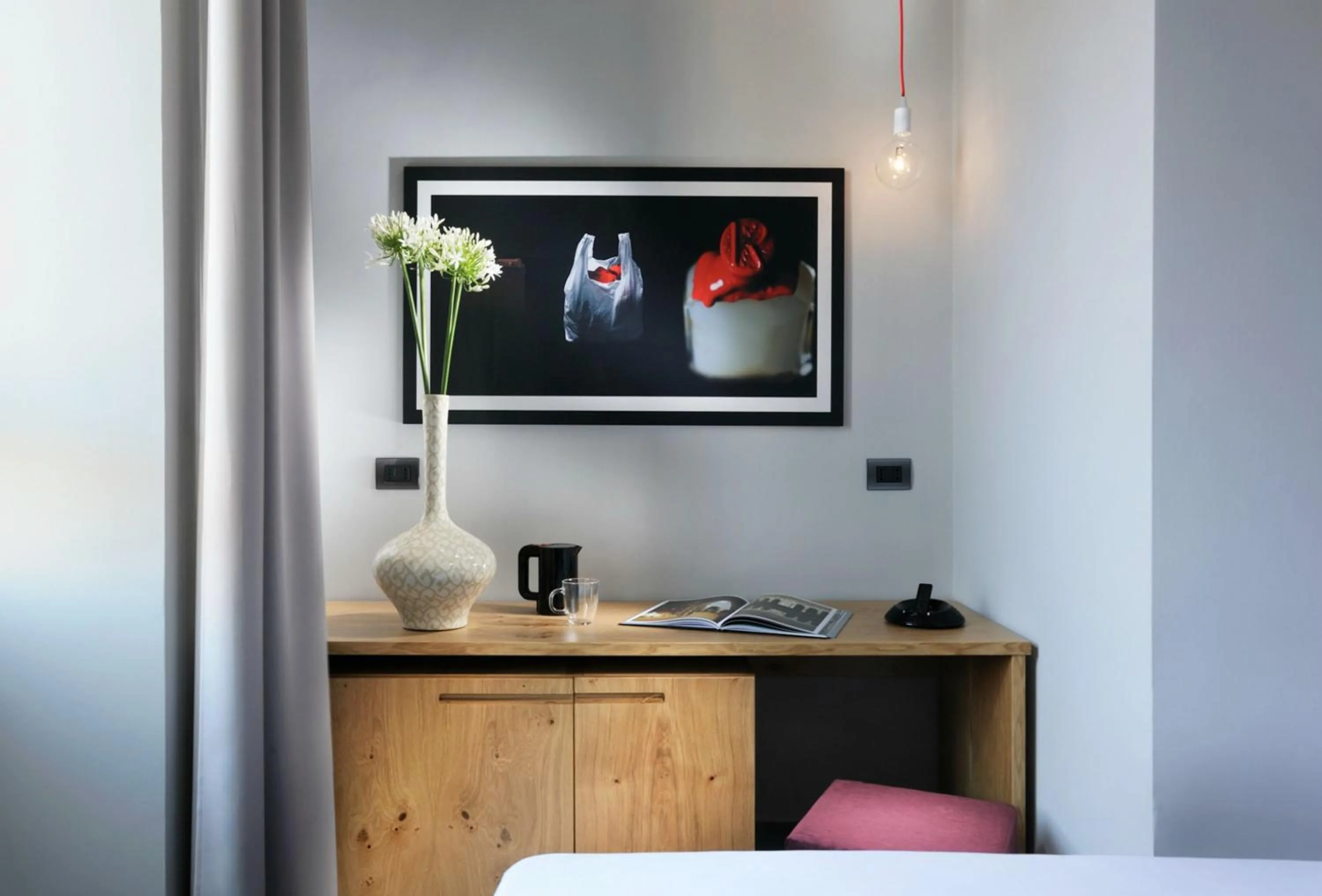 Coffee/tea facilities, Bed in Suite Art Navona