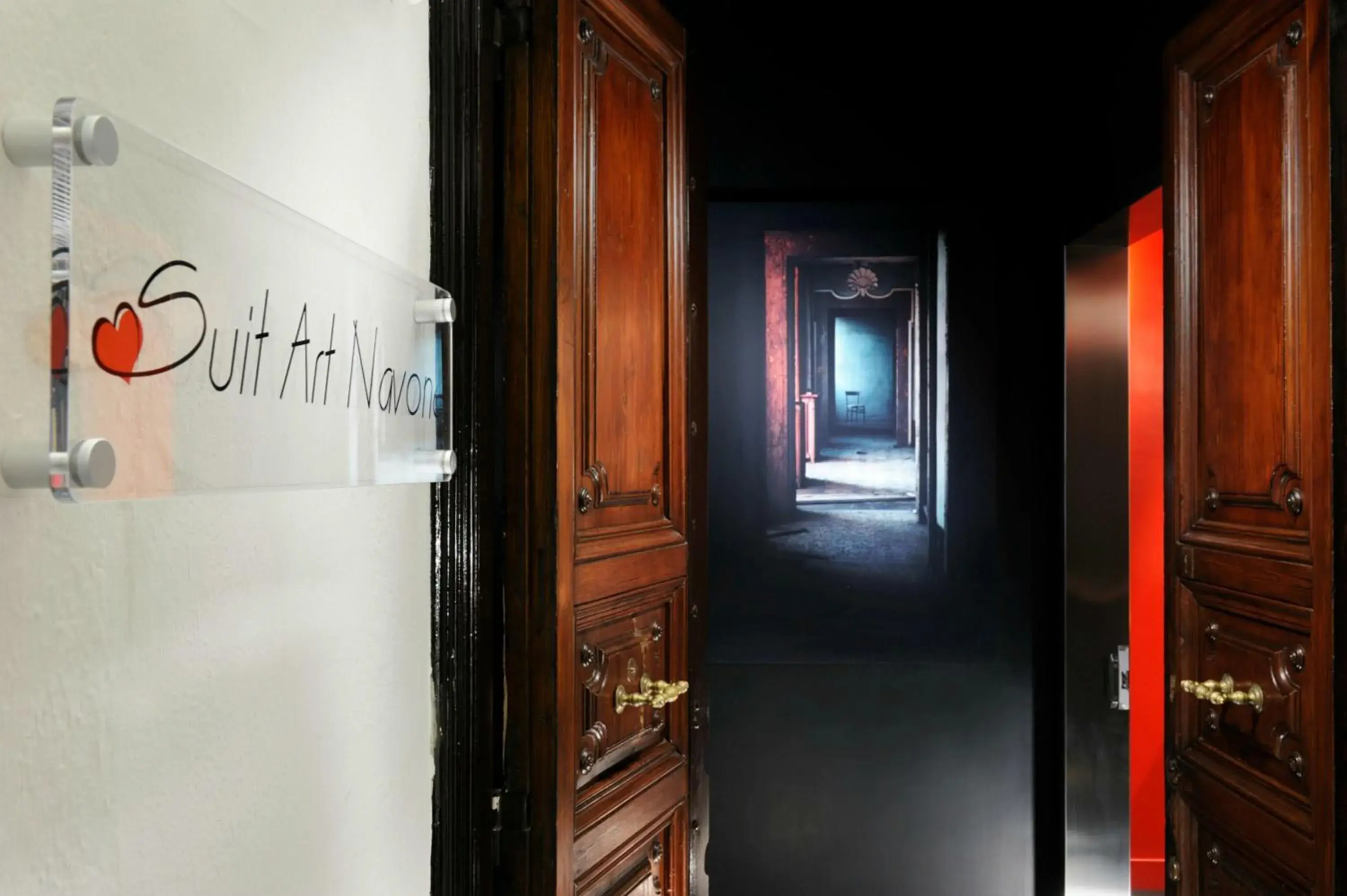 Facade/entrance in Suite Art Navona Facade/entrance in Suite Art Navona