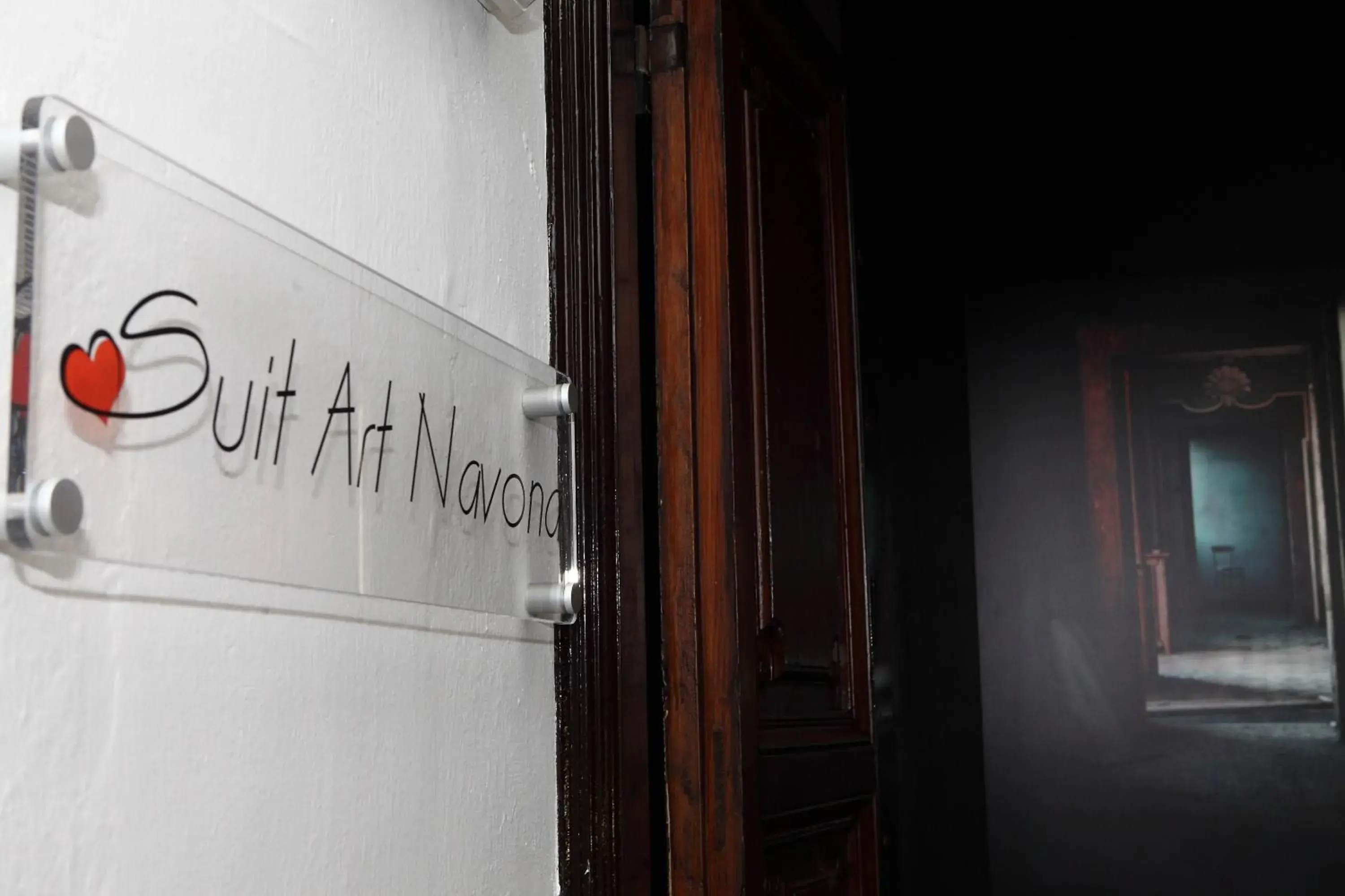 Facade/entrance in Suite Art Navona Facade/entrance in Suite Art Navona