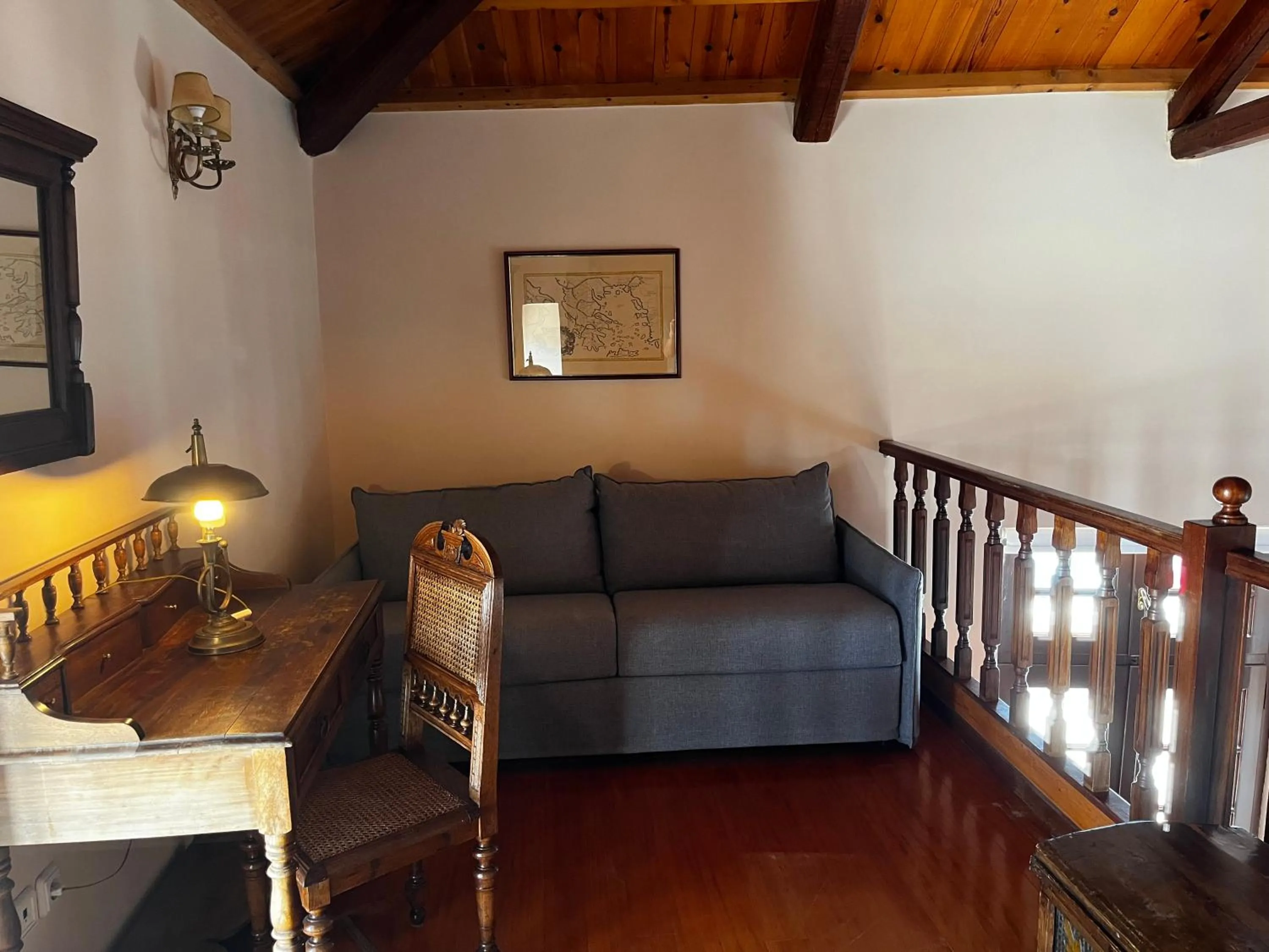 Living room in Nissia Traditional Residences Spetses