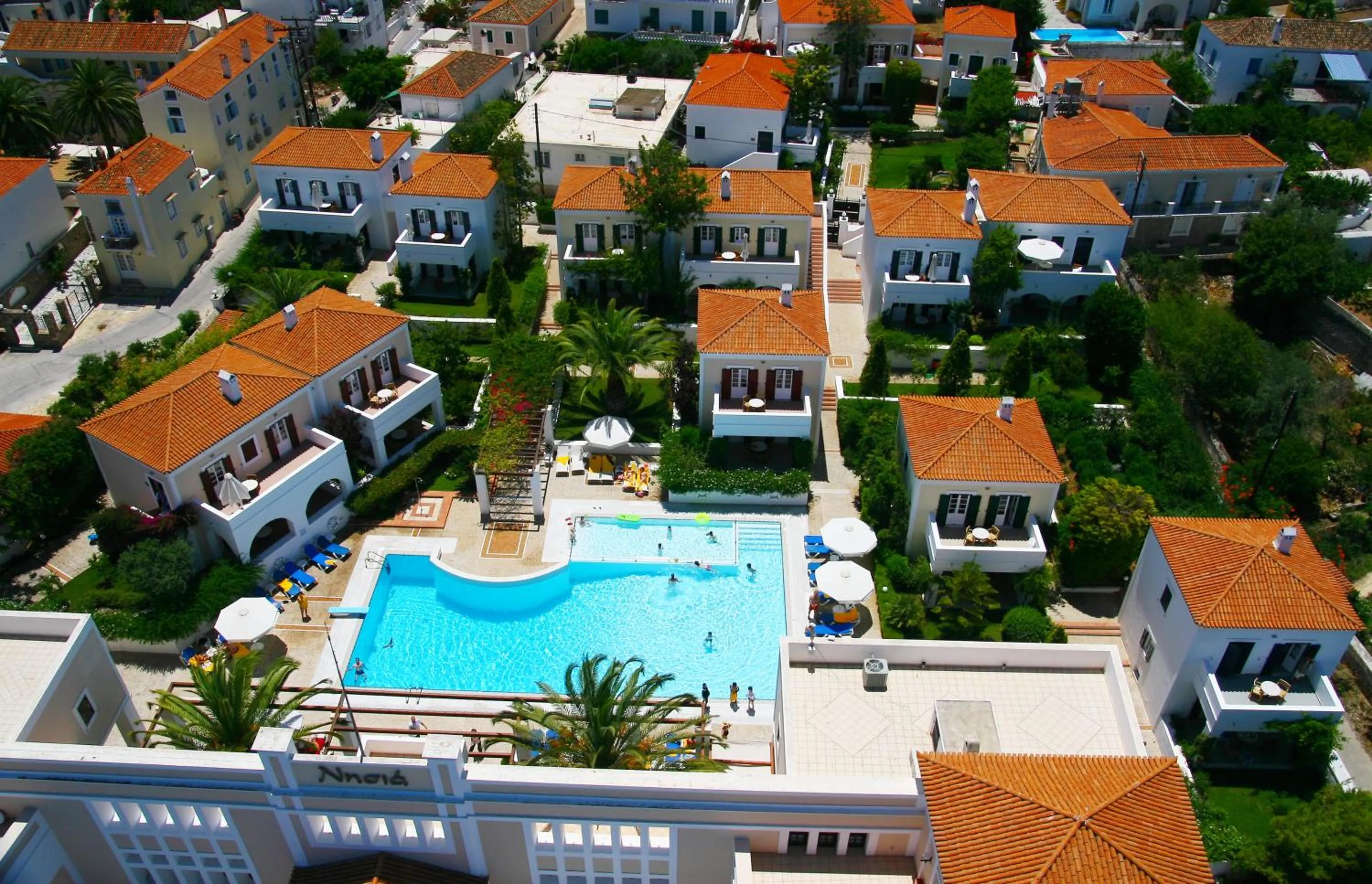 Bird's eye view in Nissia Traditional Residences Spetses