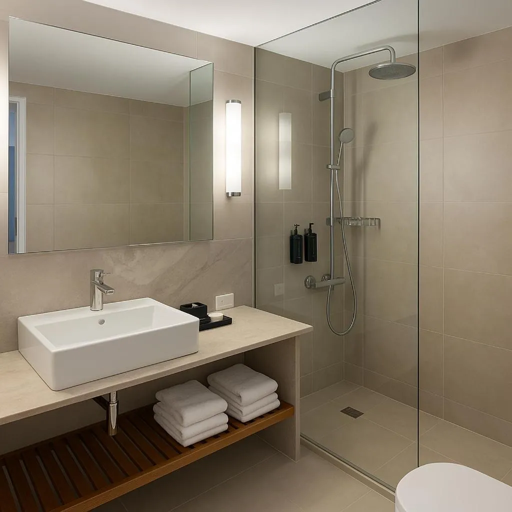 Bathroom in Nissia Traditional Residences Spetses