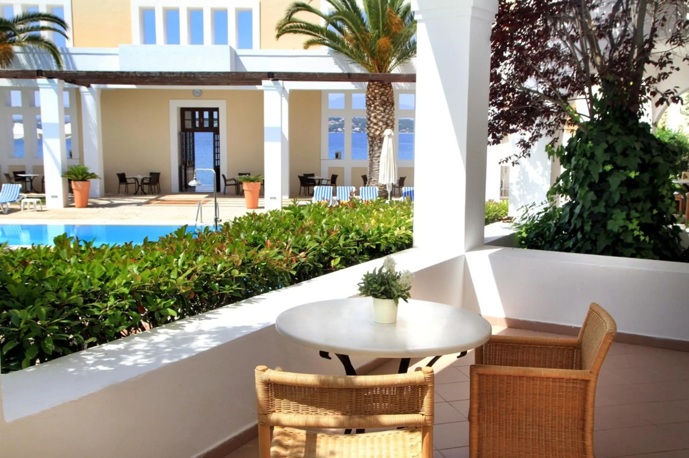 Balcony/Terrace in Nissia Traditional Residences Spetses
