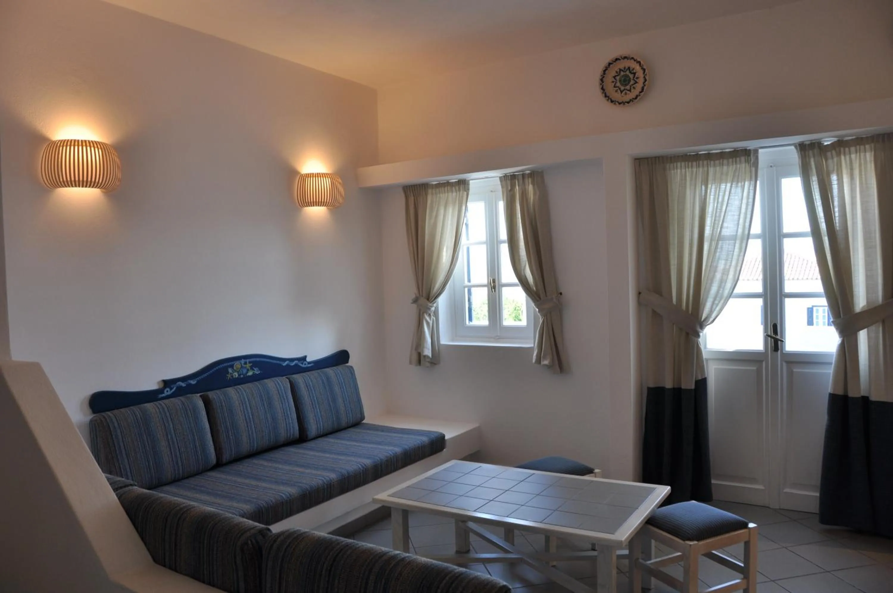 Living room in Nissia Traditional Residences Spetses