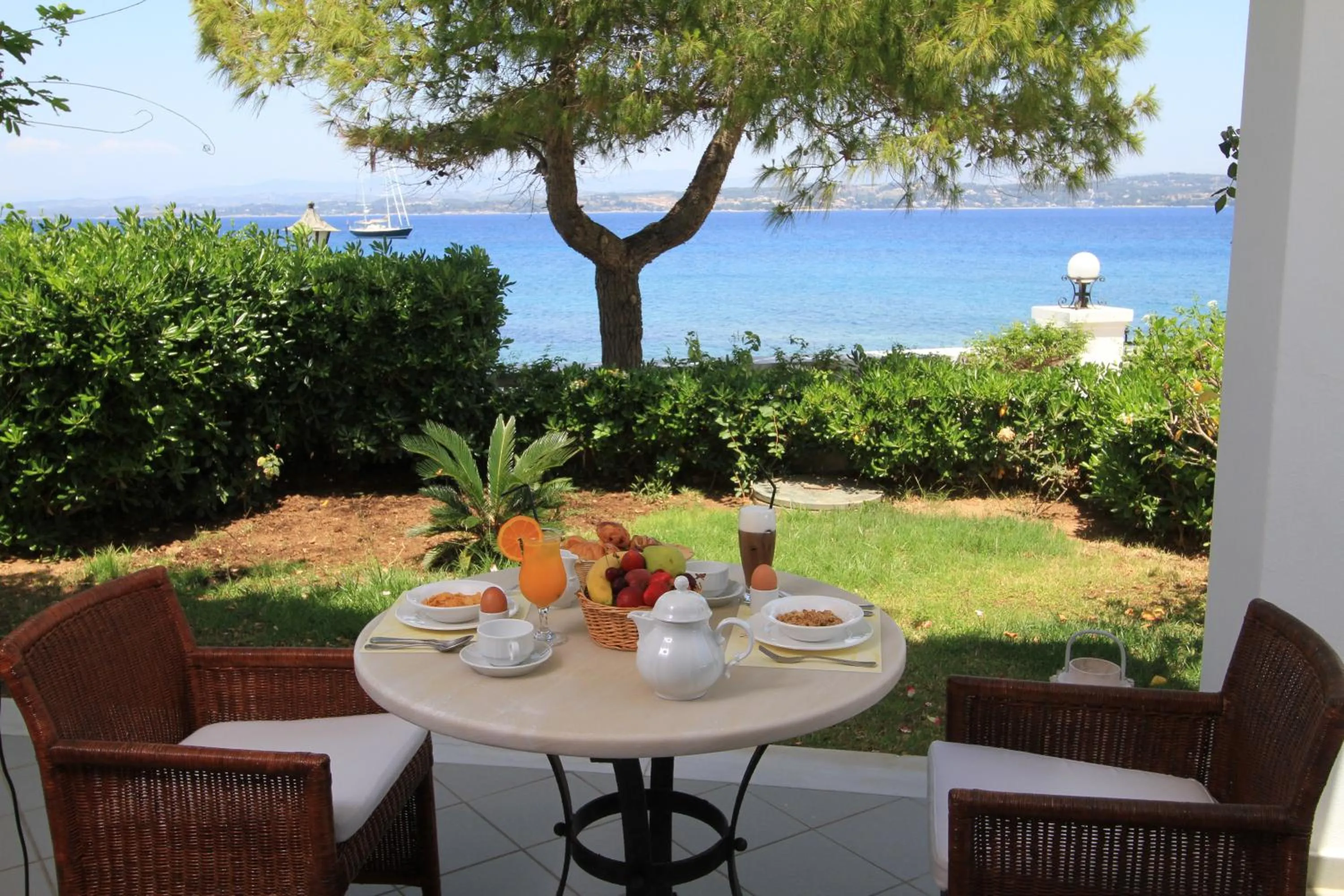 Balcony/Terrace in Nissia Traditional Residences Spetses