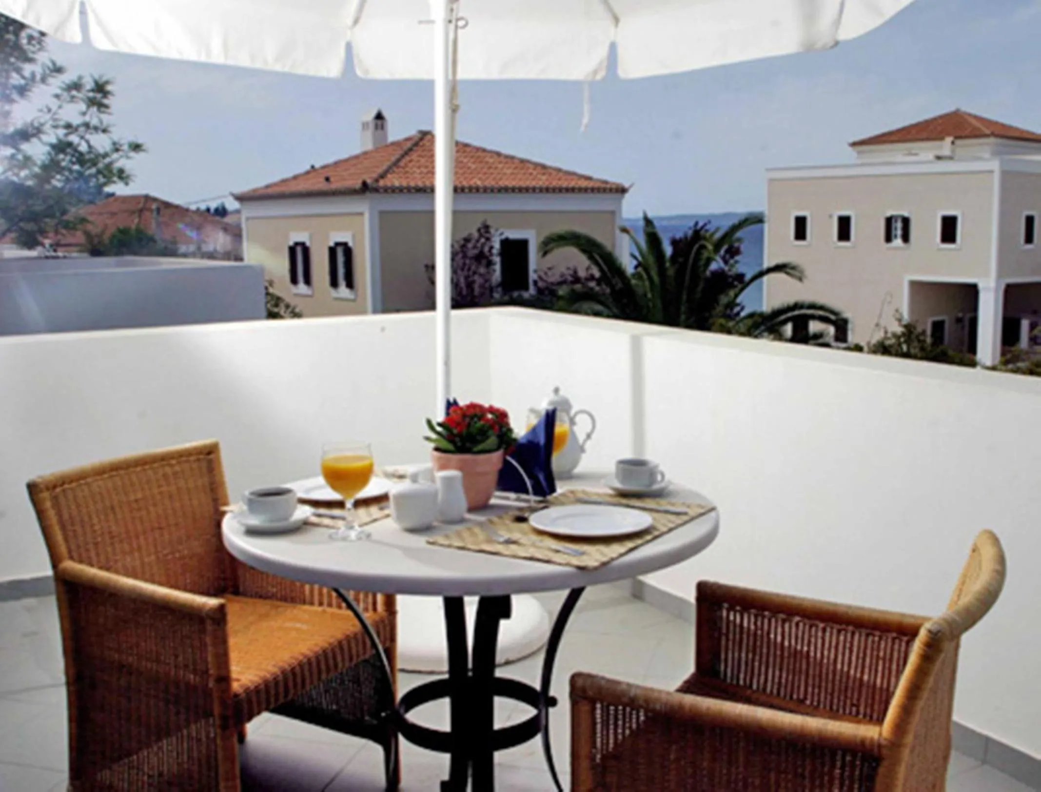 Balcony/Terrace in Nissia Traditional Residences Spetses