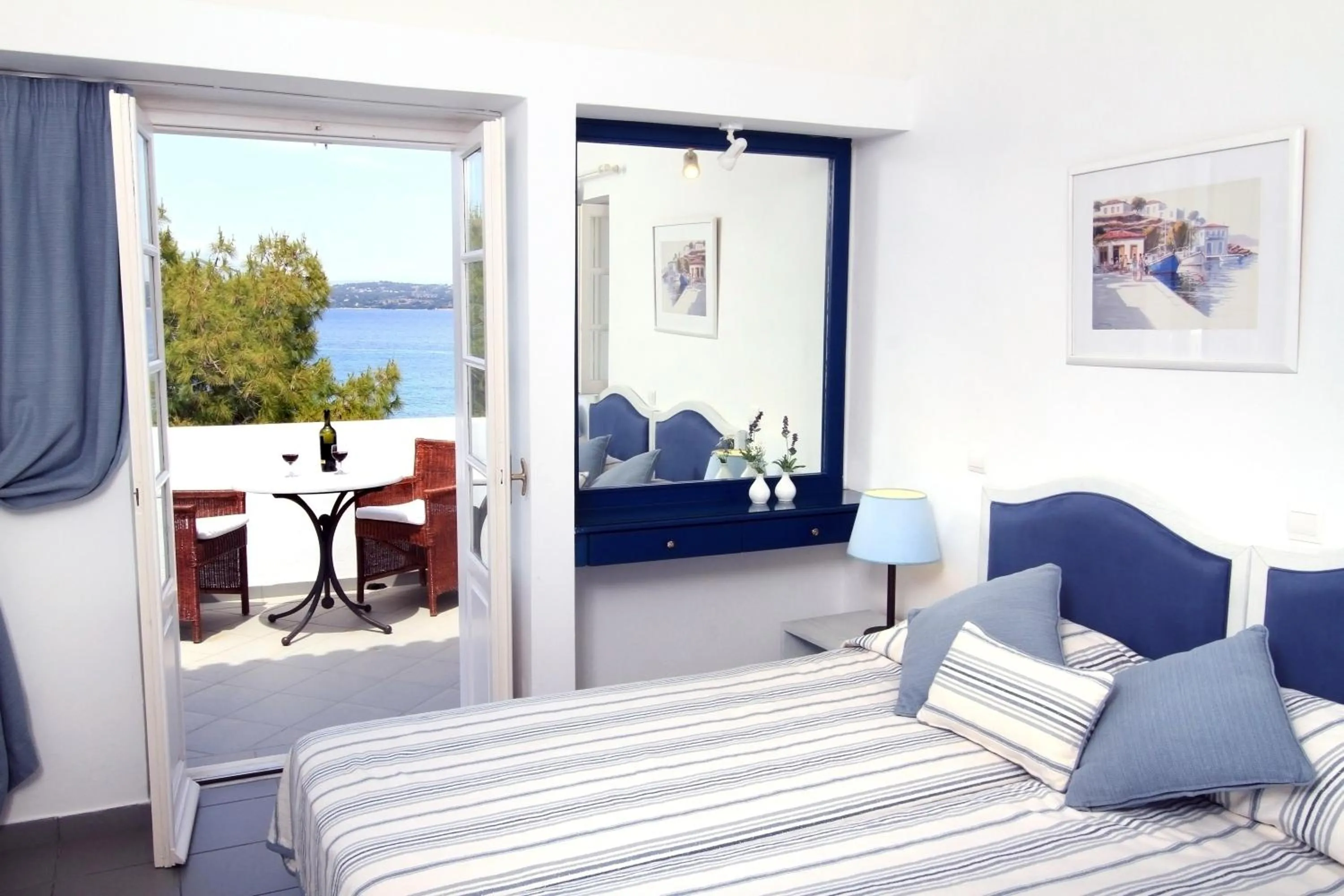 Bedroom in Nissia Traditional Residences Spetses