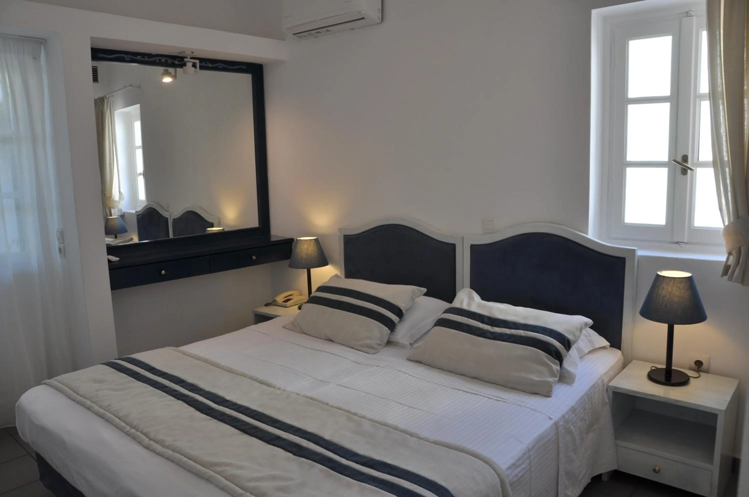 Bedroom, Bed in Nissia Traditional Residences Spetses